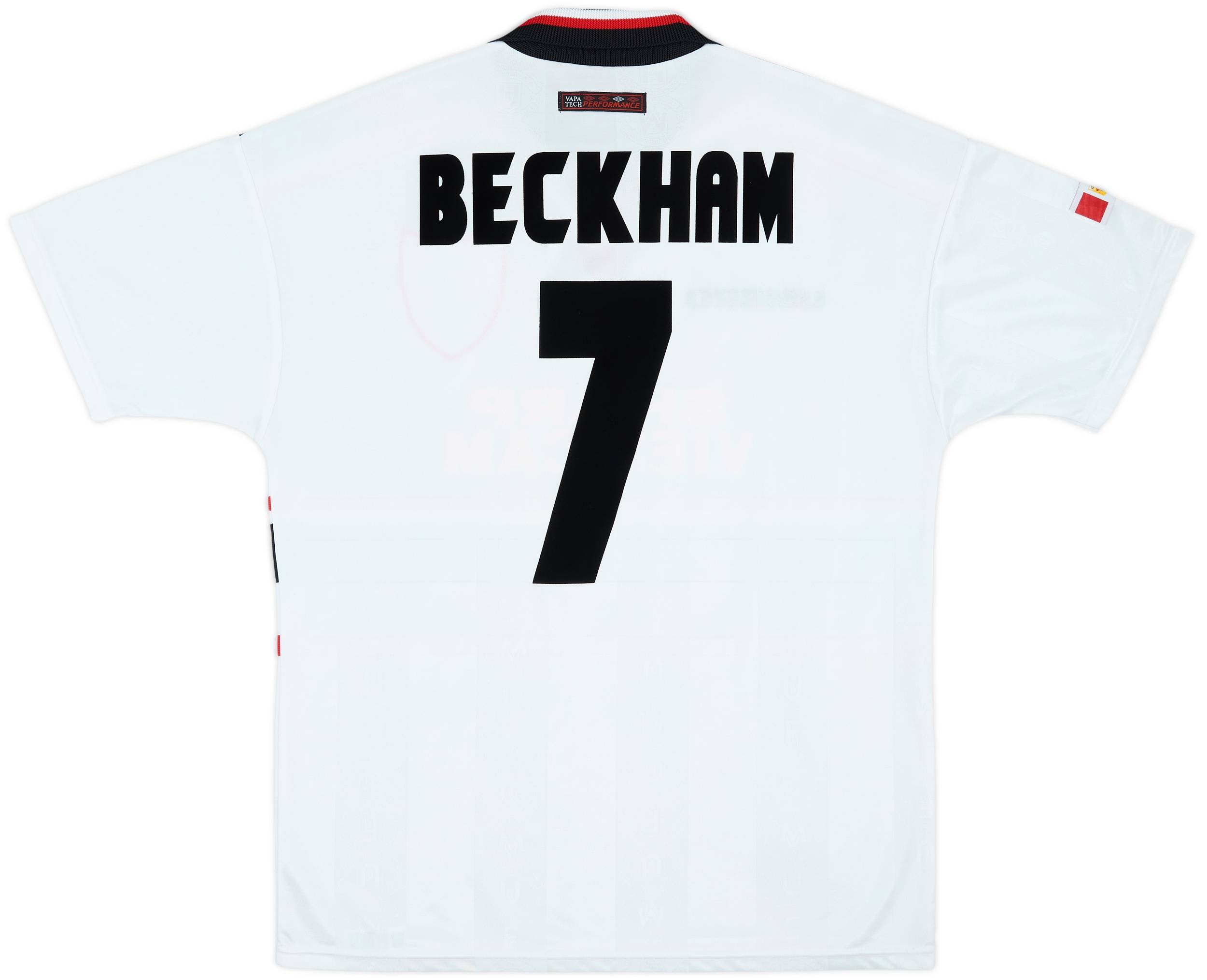マンチェスター・ユナイテッド BECKHAM 7 シャツ L Manchester United Match Issue Beckham 7 L/S Away Football