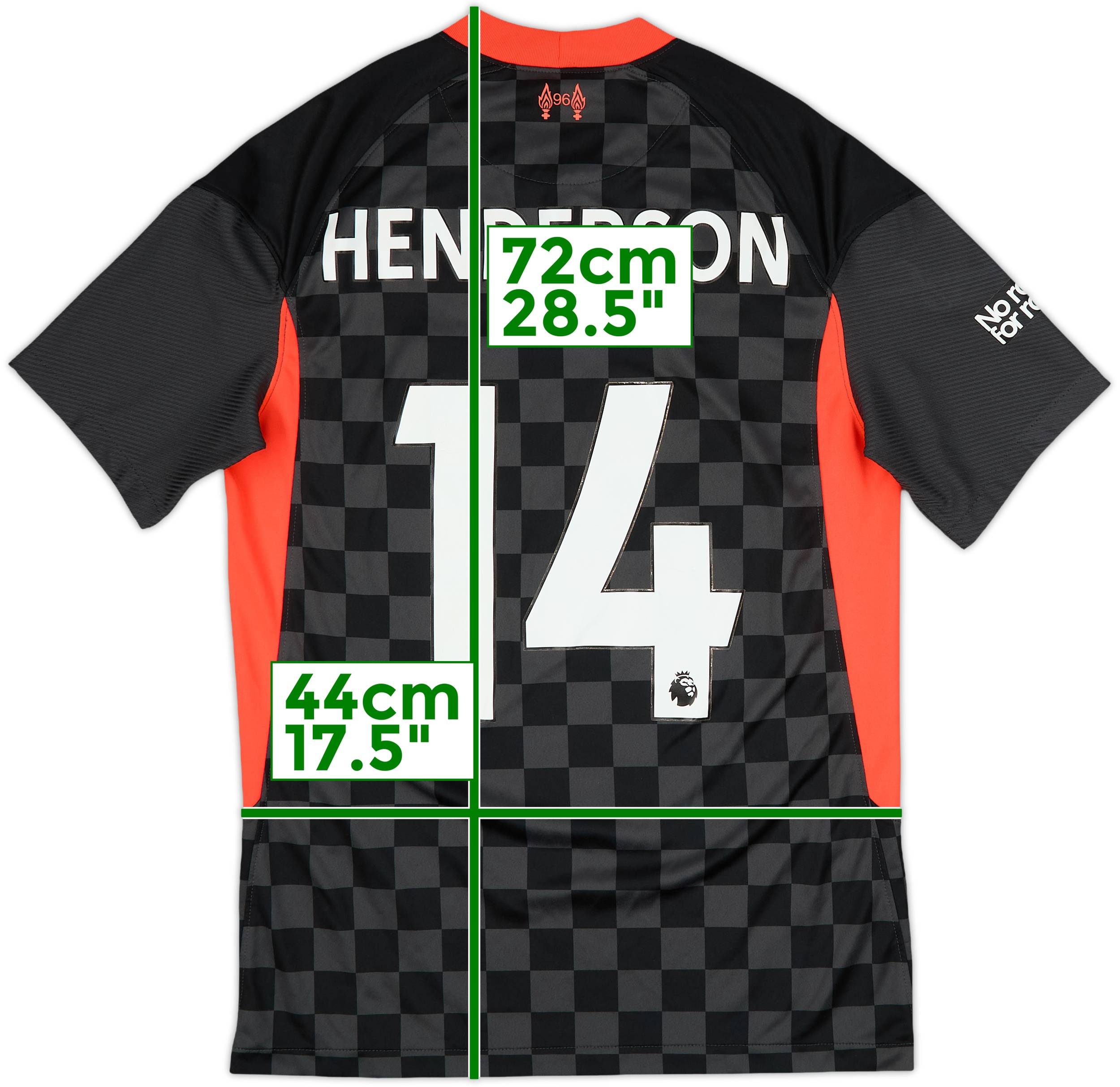 Liverpool 20-21 ユニフォーム ヘンダーソン オーセンティック Jordan Henderson Liverpool Nike 2020/21 Away Authentic