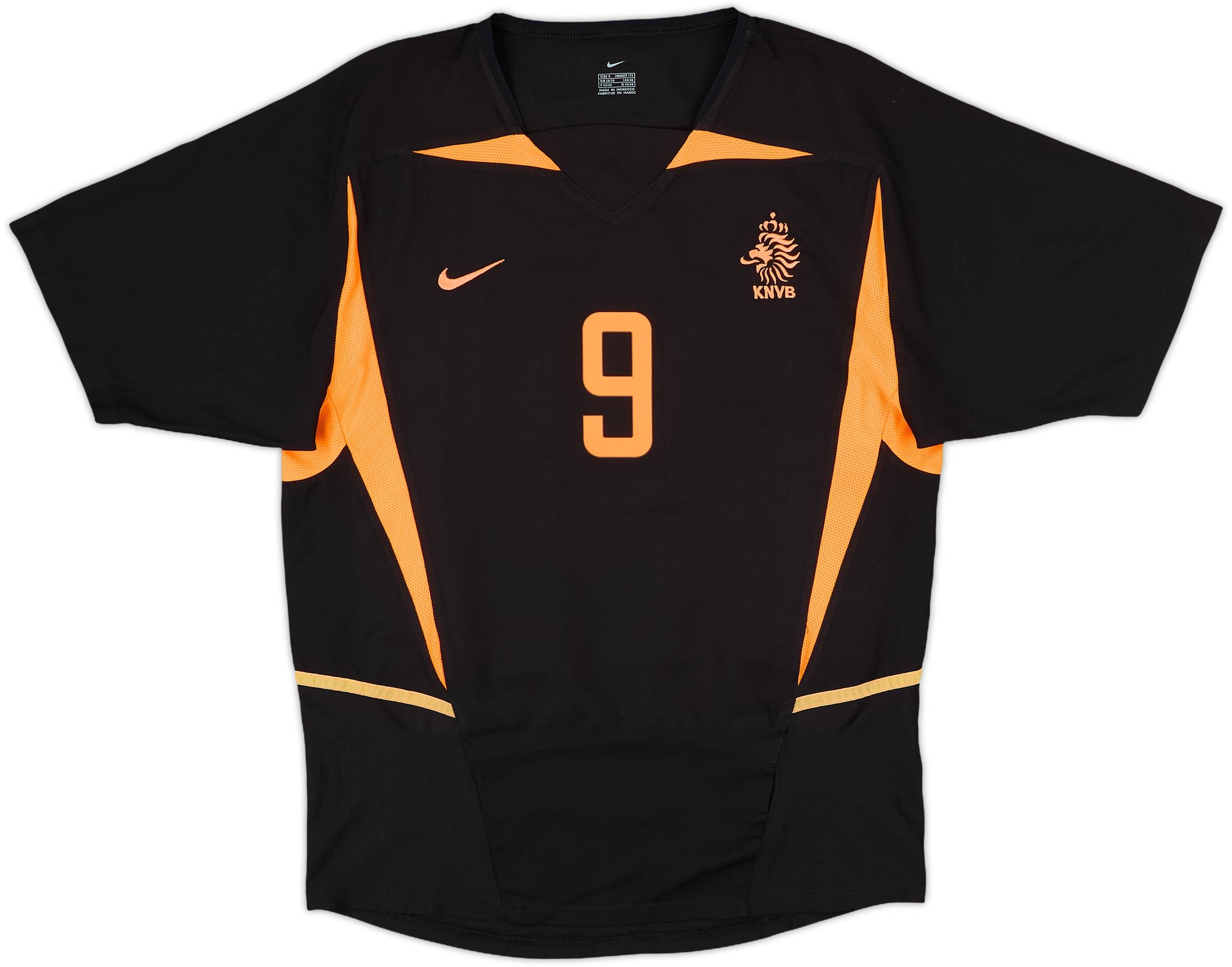 2002-04 Netherlands Away Shirt V.Nistelrooy #9 - 9/10 - (S)
