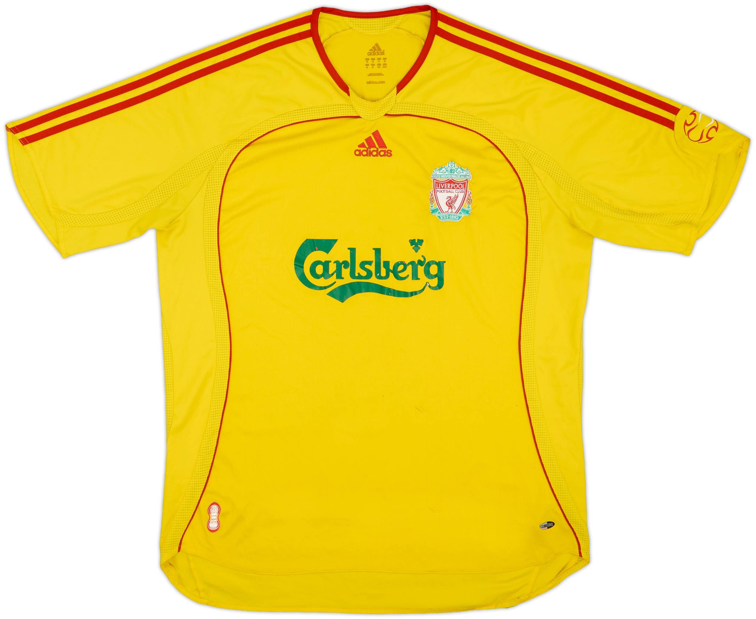 2006-07 Liverpool Away Shirt Fowler #9 - 5/10 - (XL)