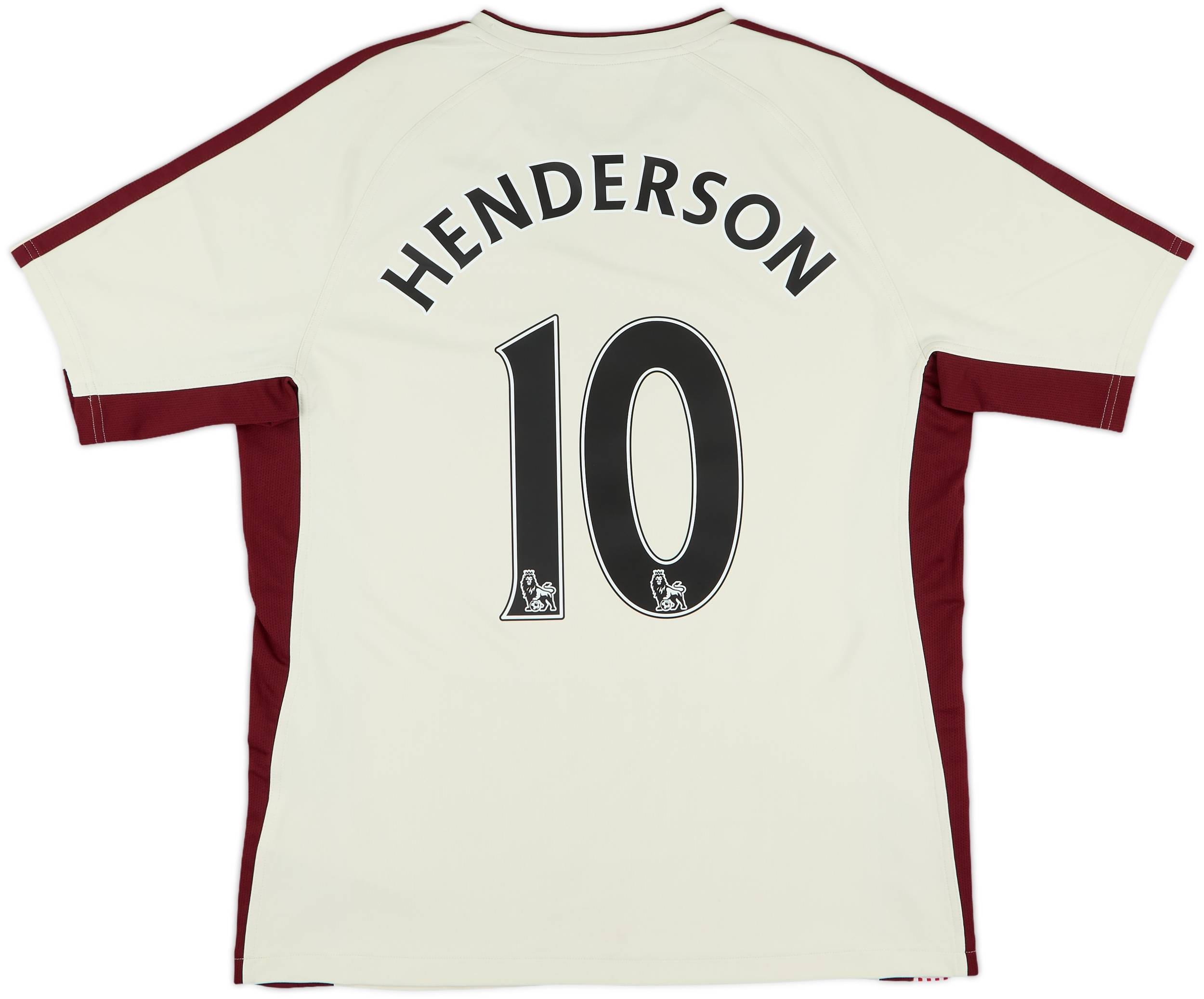 2010-11 Sunderland Away Shirt Henderson #10 - 5/10 - (L)