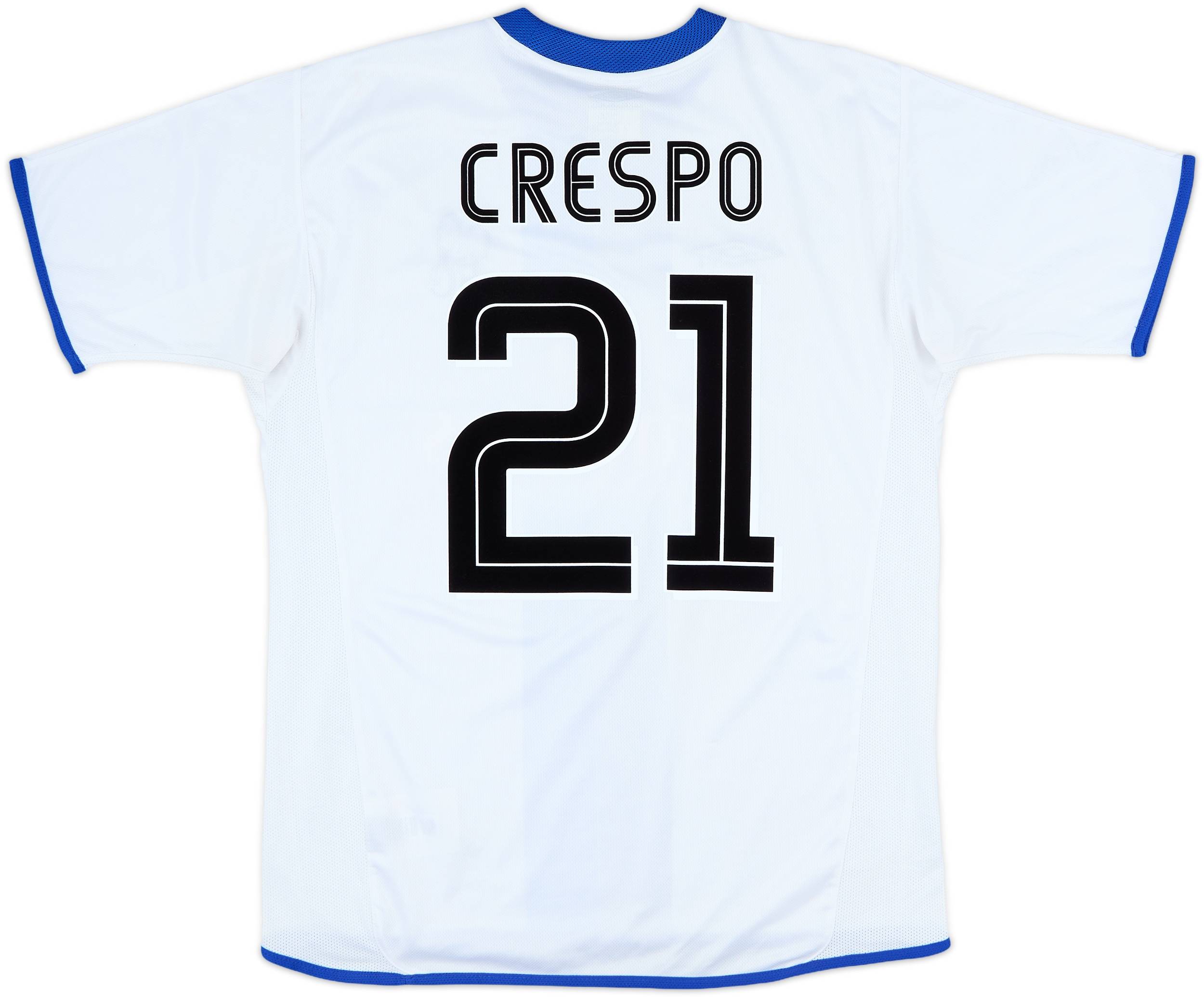2003-05 Chelsea Away Shirt Crespo #21 - 10/10 - (M)