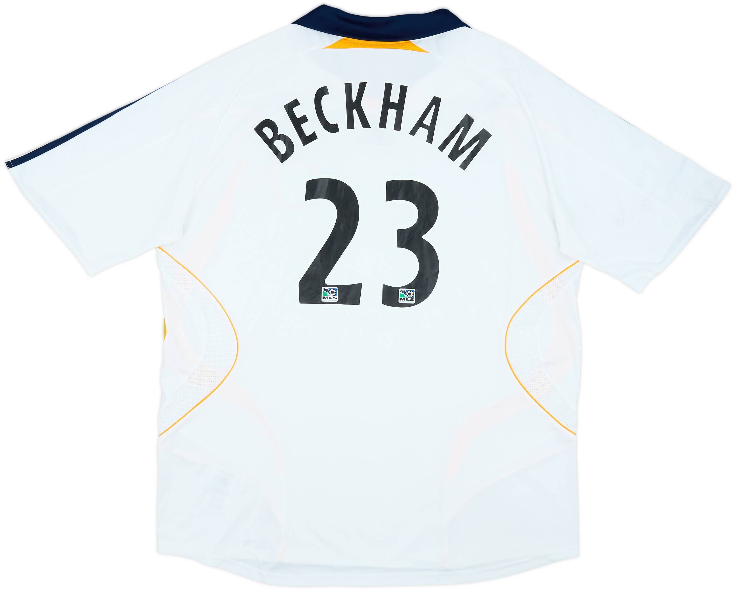 激レア　美品　LA GALAXY BECKHAM ユニフォーム ADIDAS REPLICA DAVID BECKHAM L.A. GALAXY SOCCER FOOTBALL