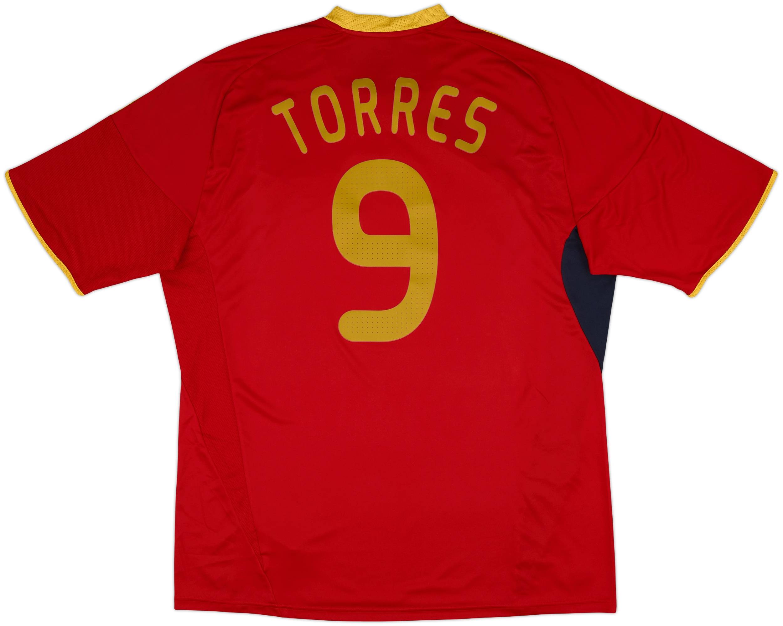 2009 Spain Home Shirt Torres #9 - 8/10 - (XXL)