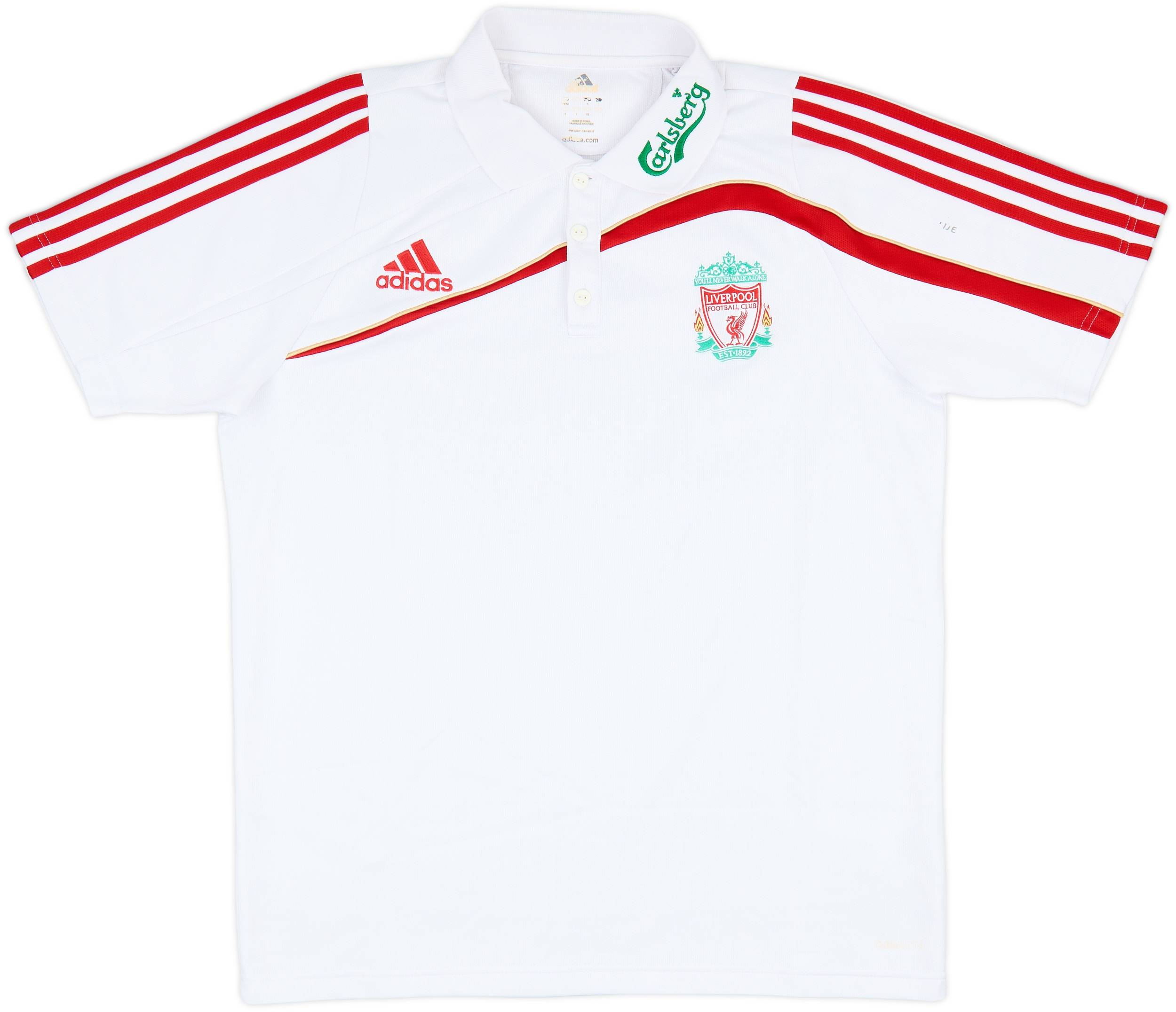 ウェア LIVERPOOL \"Kings of Europe Polo Shirt\" 2011-12 Liverpool adidas Polo Shirt - 10/10 - (L/XL)
