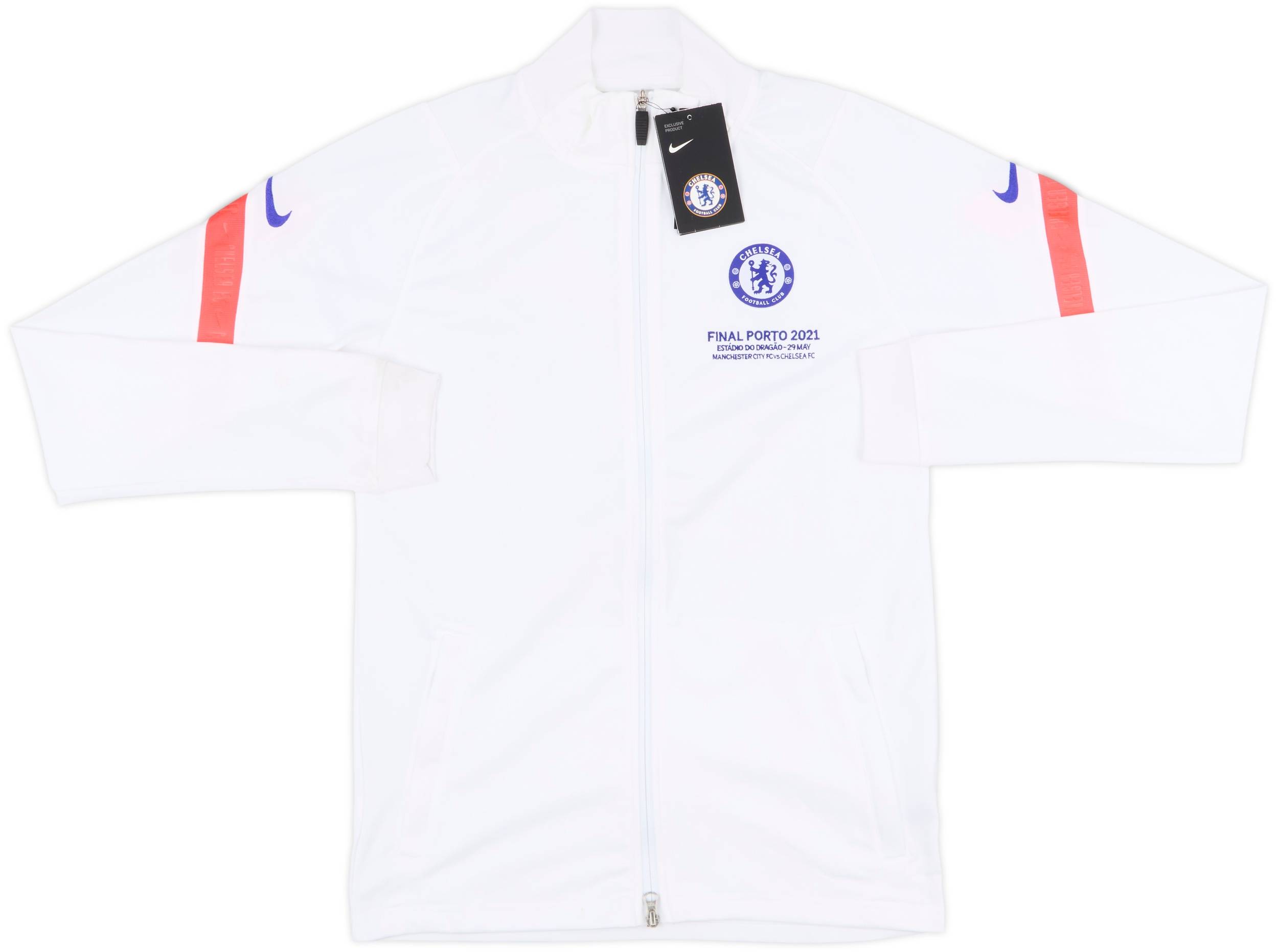 2021 Chelsea UEFA Champions League Final Nike Track Jacket (S)