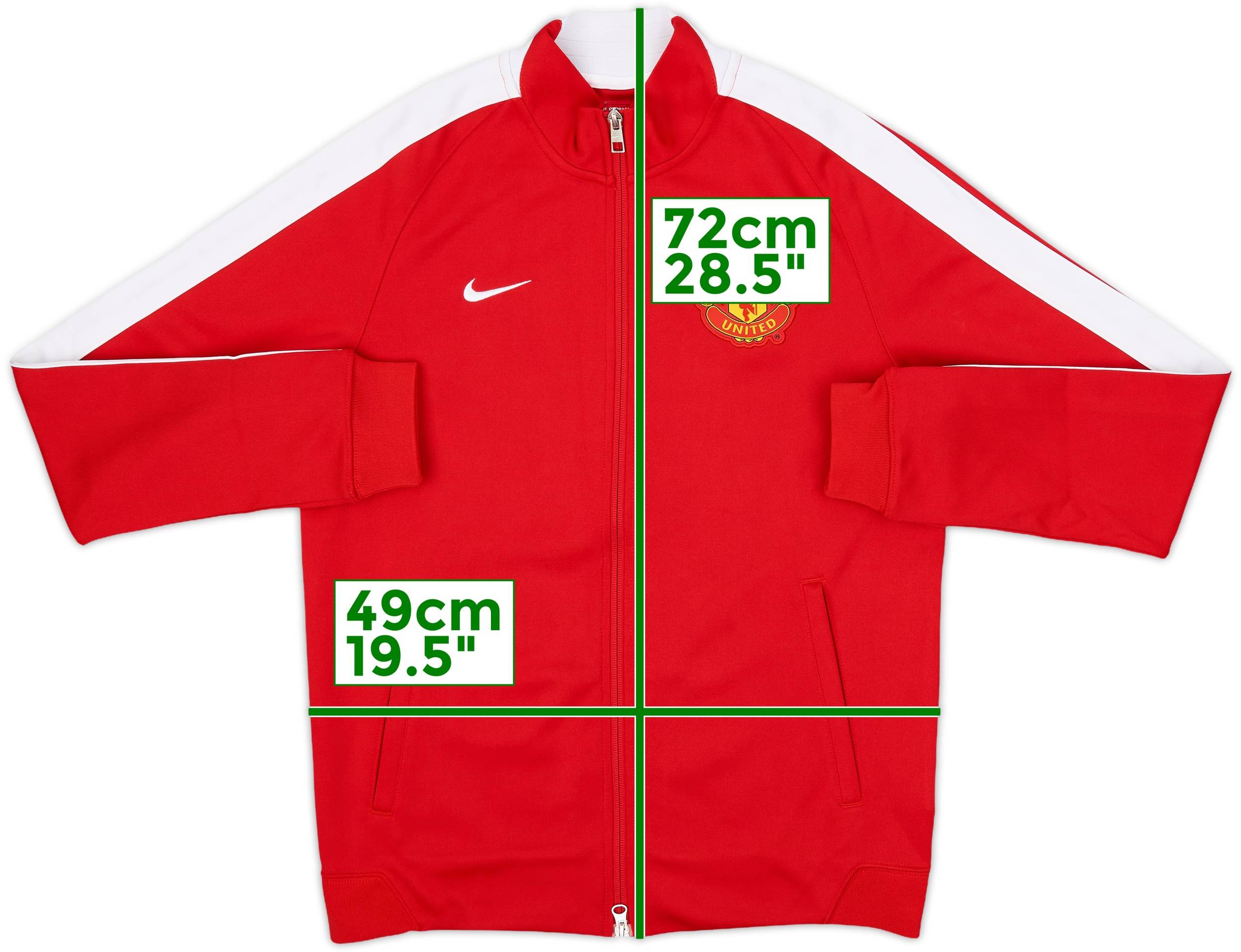 ウェア NIKE Manchester United 14/15 2ne 2014-15 Manchester United Nike Track Jacket - 8/10 - (M)