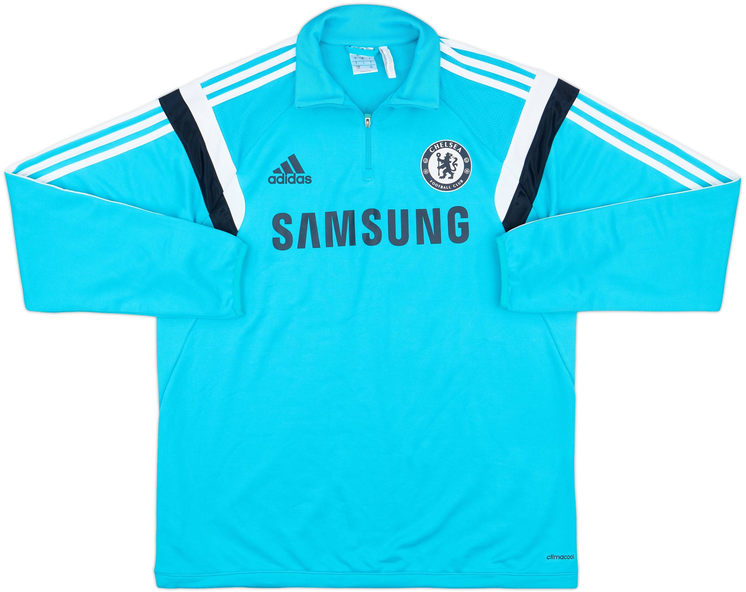 adidas CHELSEA FC フルジップフーディ サイズL Chelsea FC Adidas 2014 League Champions Training Long Sleeve