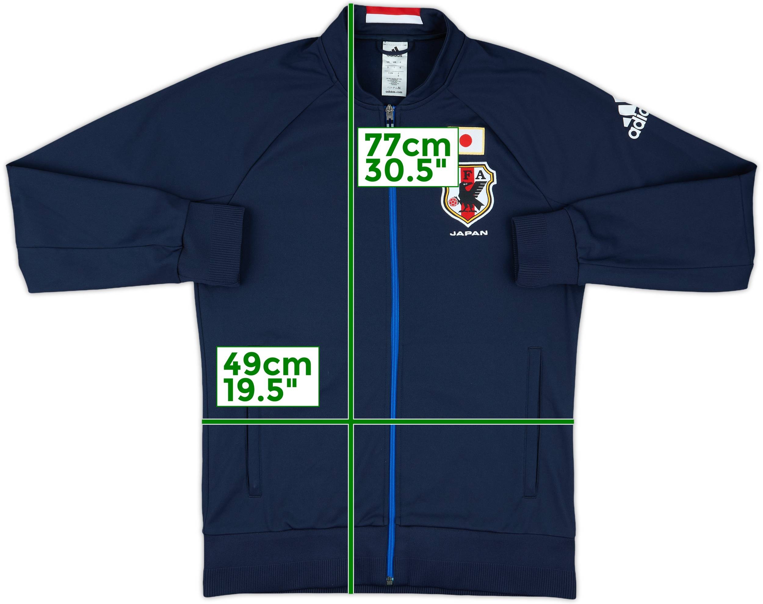 2015-16 Japan adidas Track Jacket - 6/10 - (L)