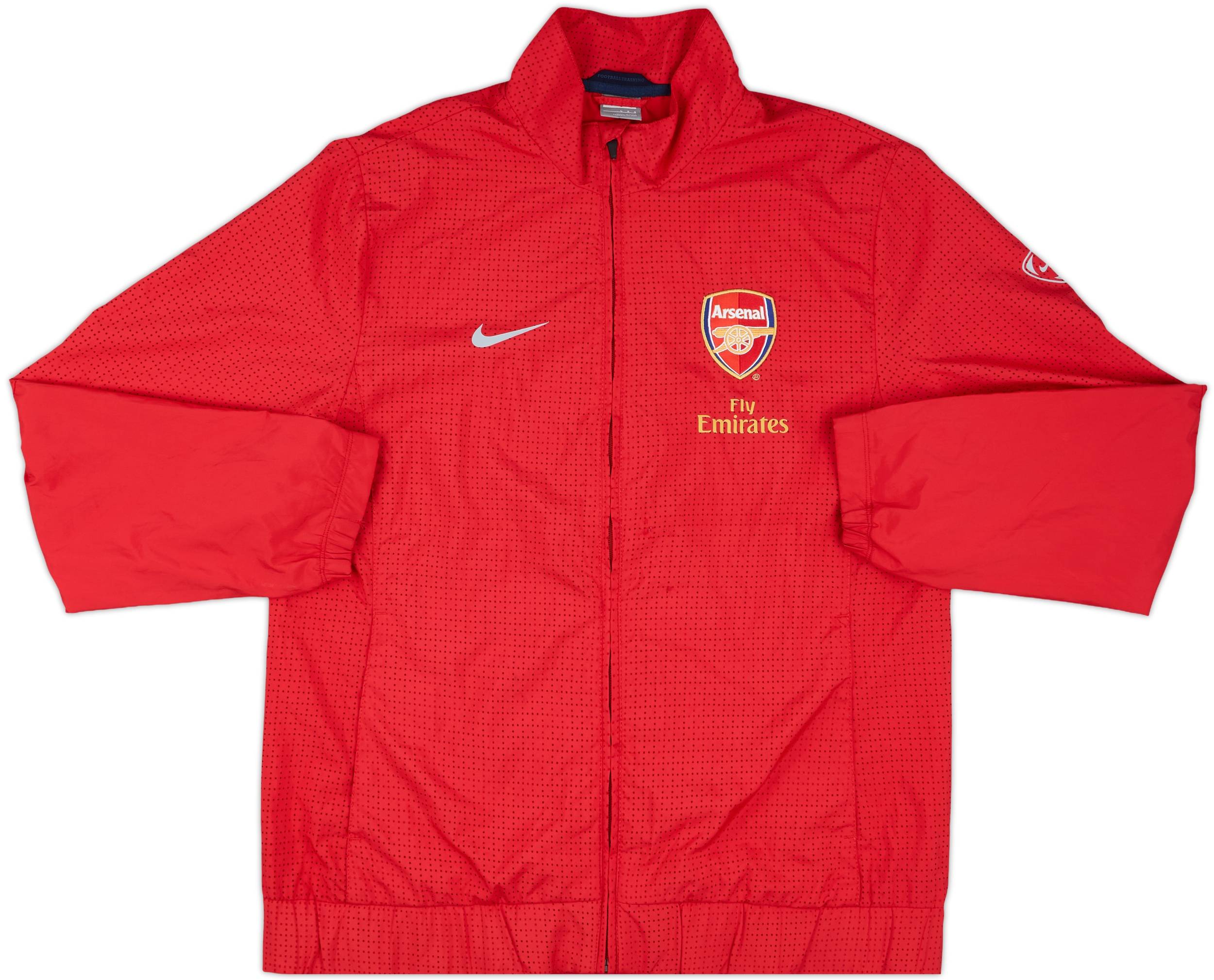 2008-09 Arsenal Nike Track Jacket - 8/10 - (L)