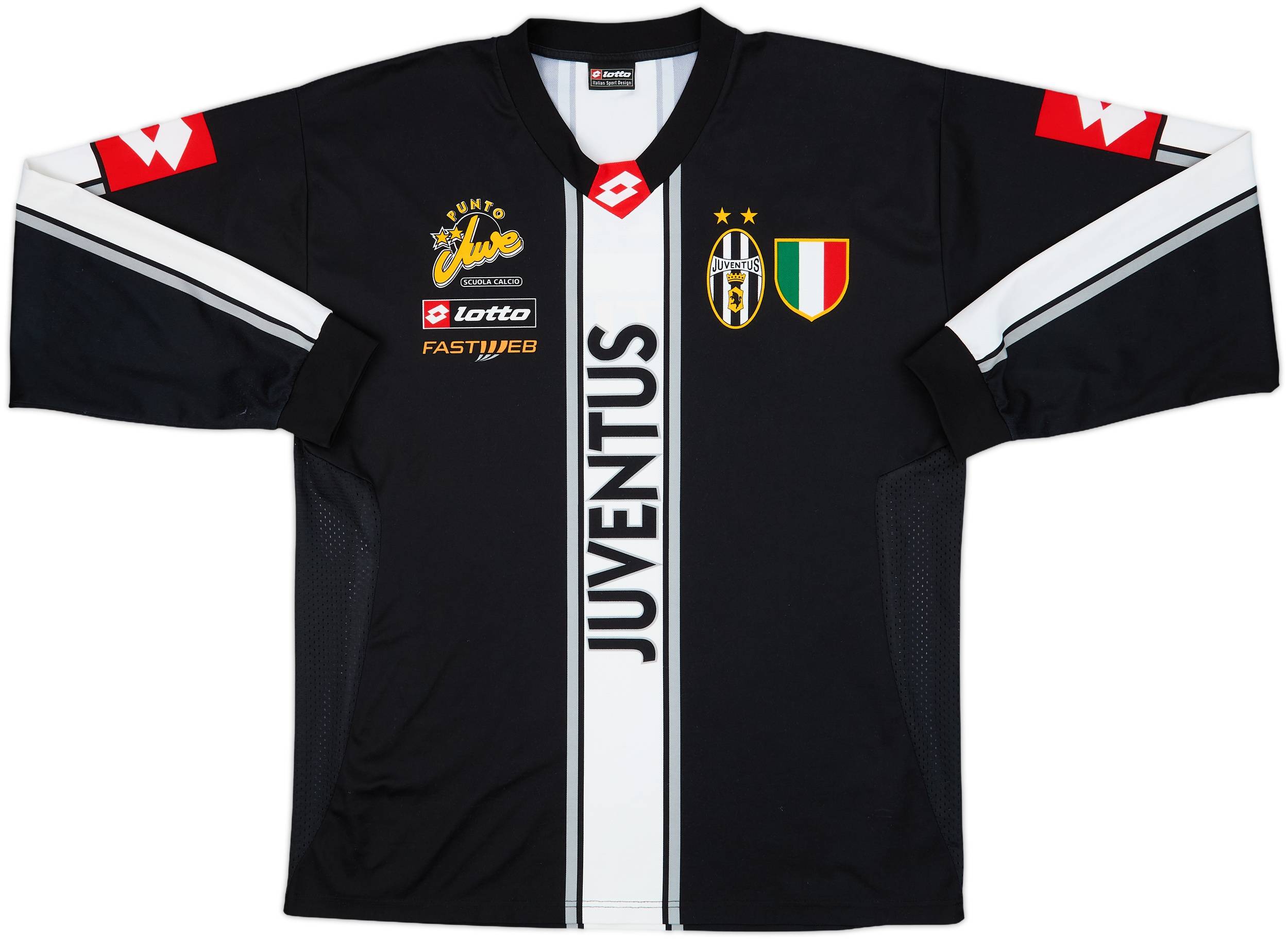 2002-03 Juventus Lotto 'Scuola Calcio' Training L/S Shirt