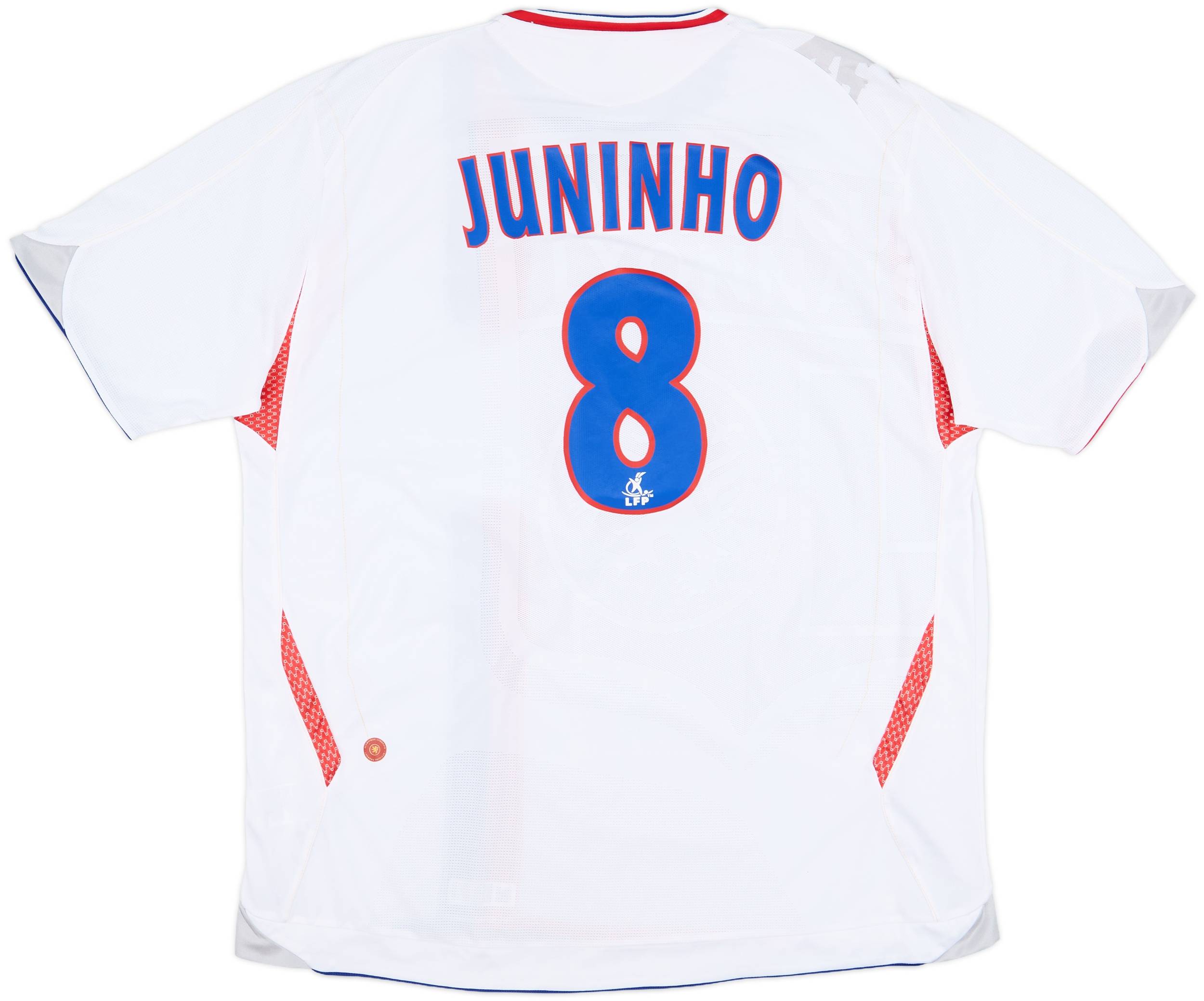 ワンチャンフェス　Football Shirt L/XL 2006-07 Lyon Home Shirt Juninho #8 - 7/10 - (XXL)