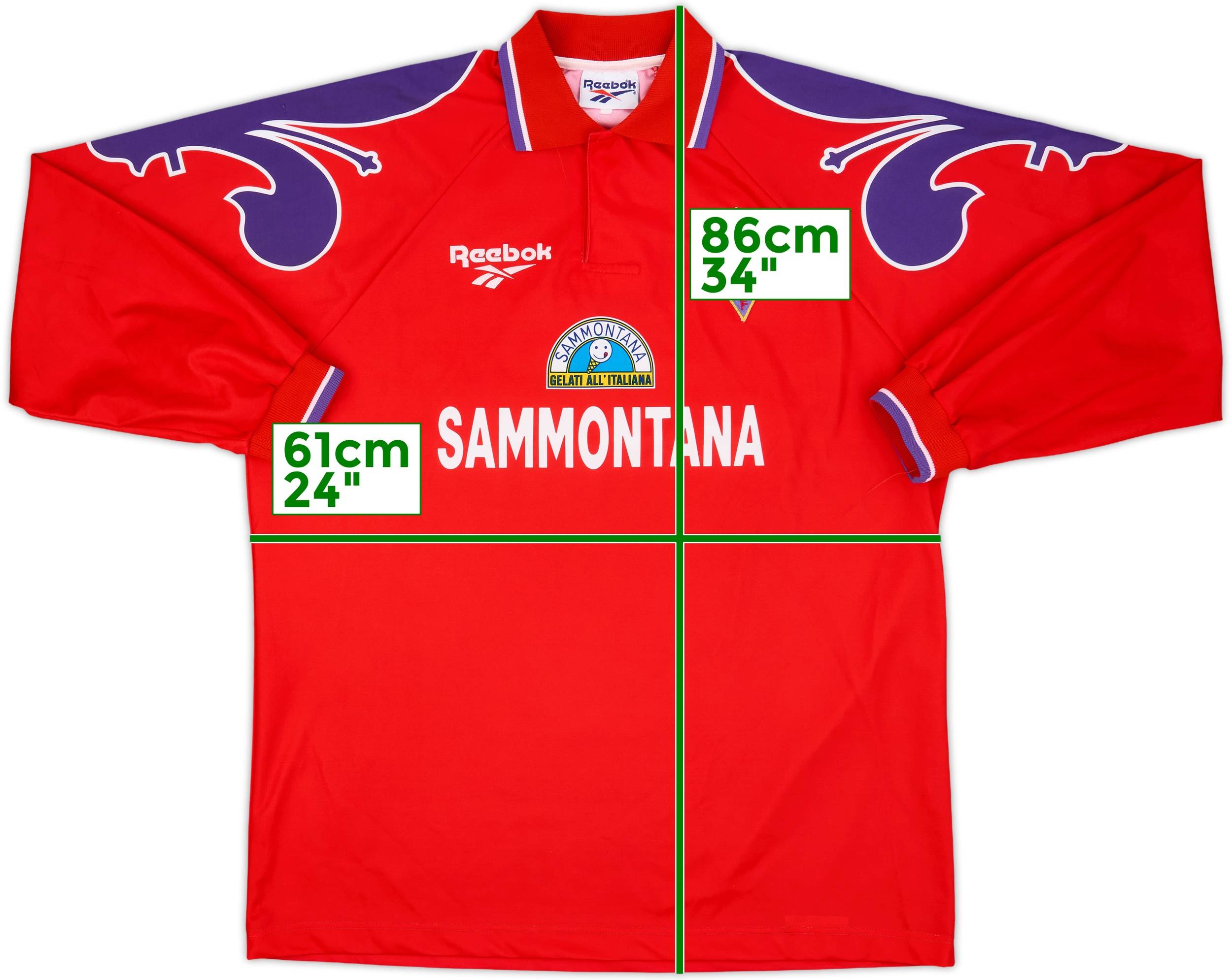 記念グッズ Fiorentina  Reebok 90s 1995-97 Fiorentina Reebok Track Jacket - 5/10 - (XL)