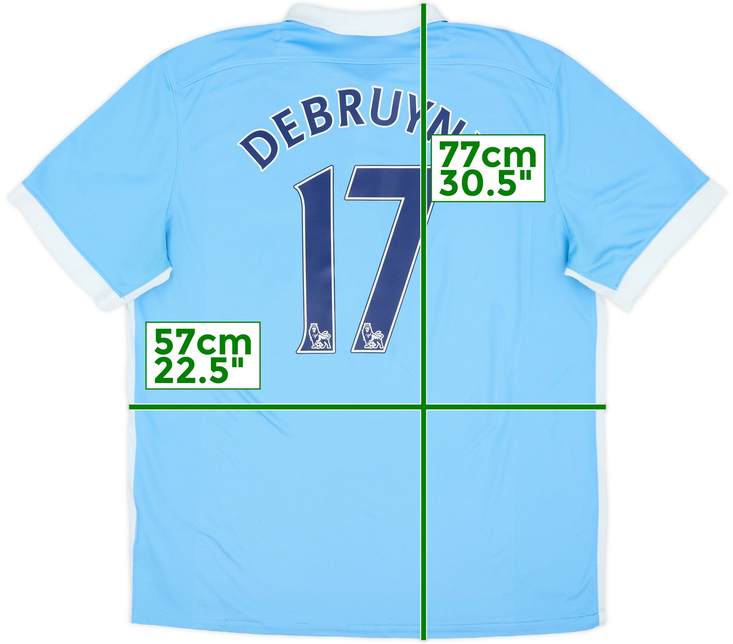 Nike Manchester City DE BRUYNE 17 シャツ 2016-17 Manchester City Away Shirt De Bruyne #17 (S)