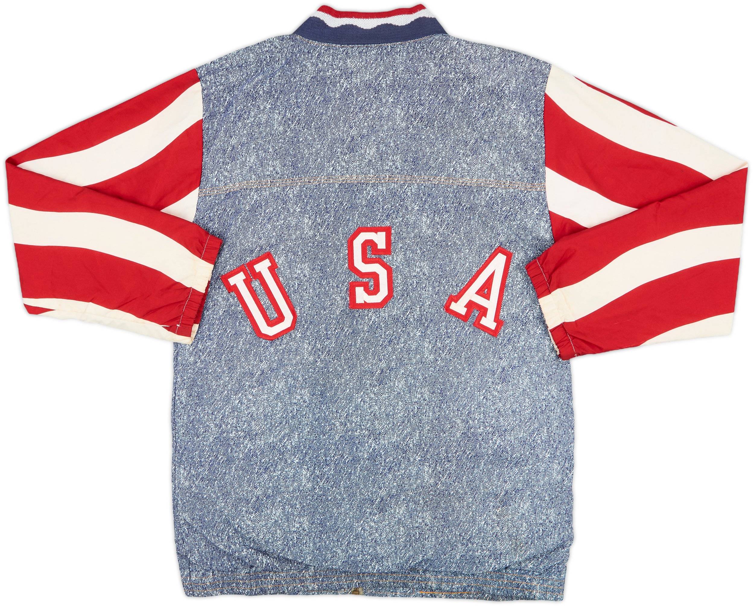 1994 USA adidas Bomber Jacket - 8/10 - (M)