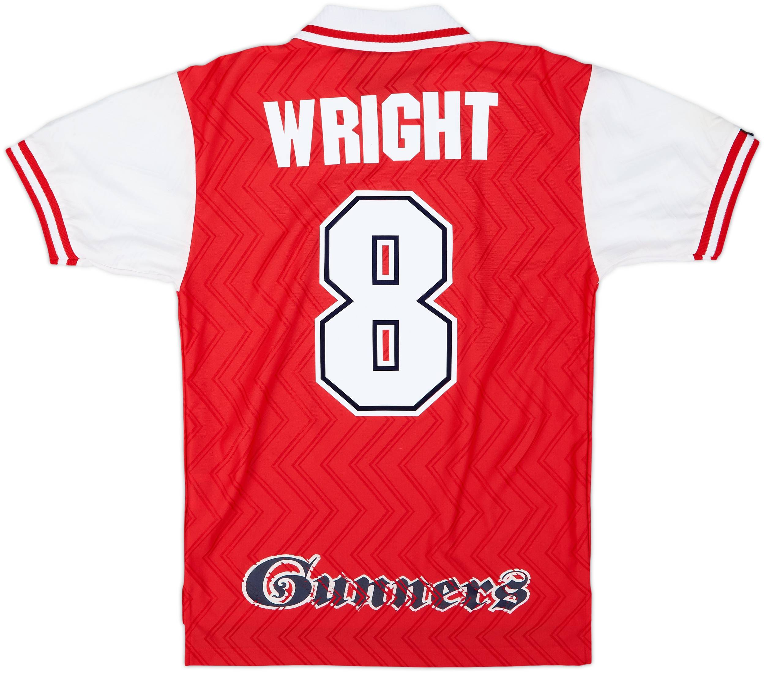1996-98 Arsenal Home Shirt Wright #8 - 8/10 - (S)