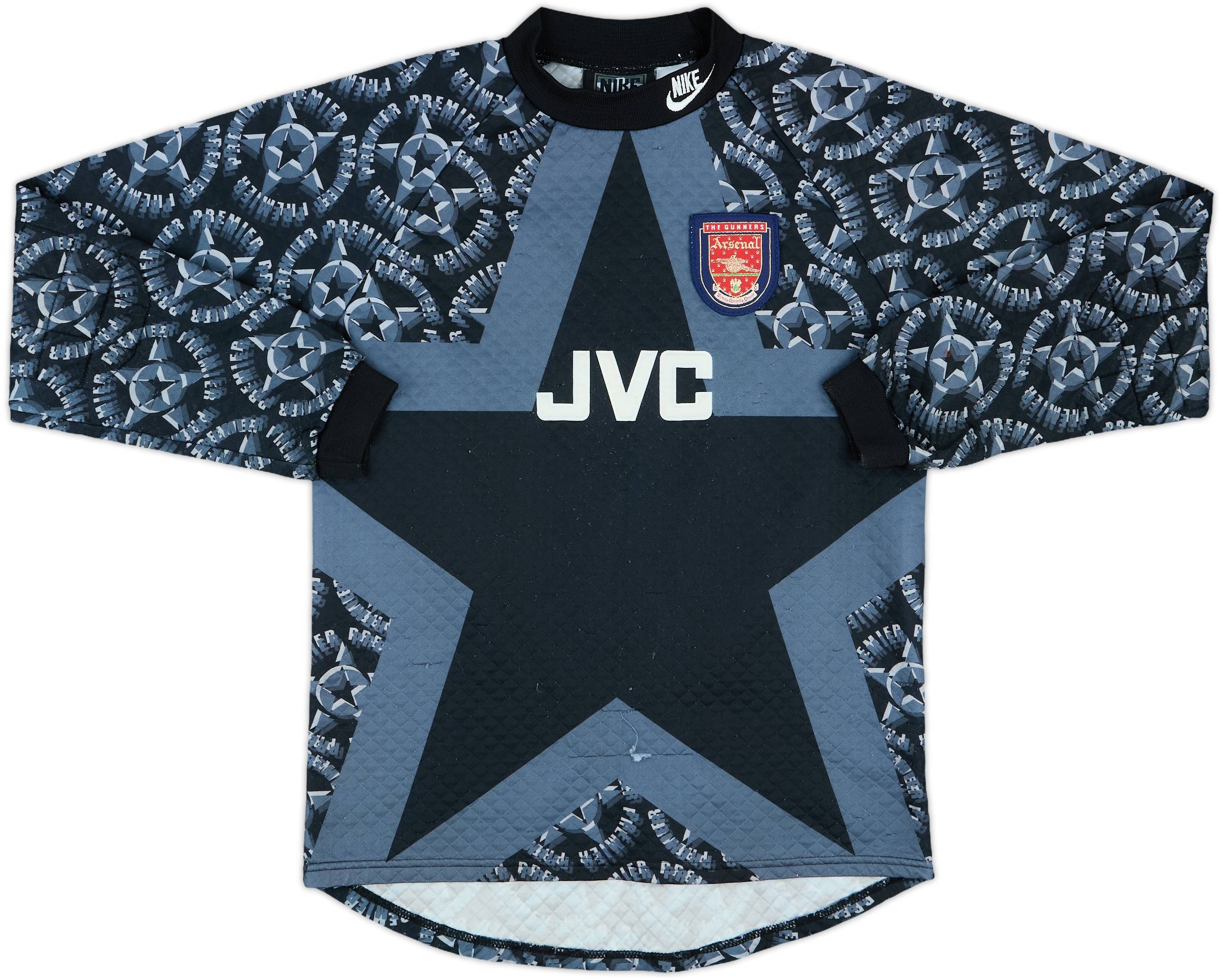 アーセナル　GKシャツ　made in uk 2007-09 England GK S/S Shirt - 6/10 - (L)