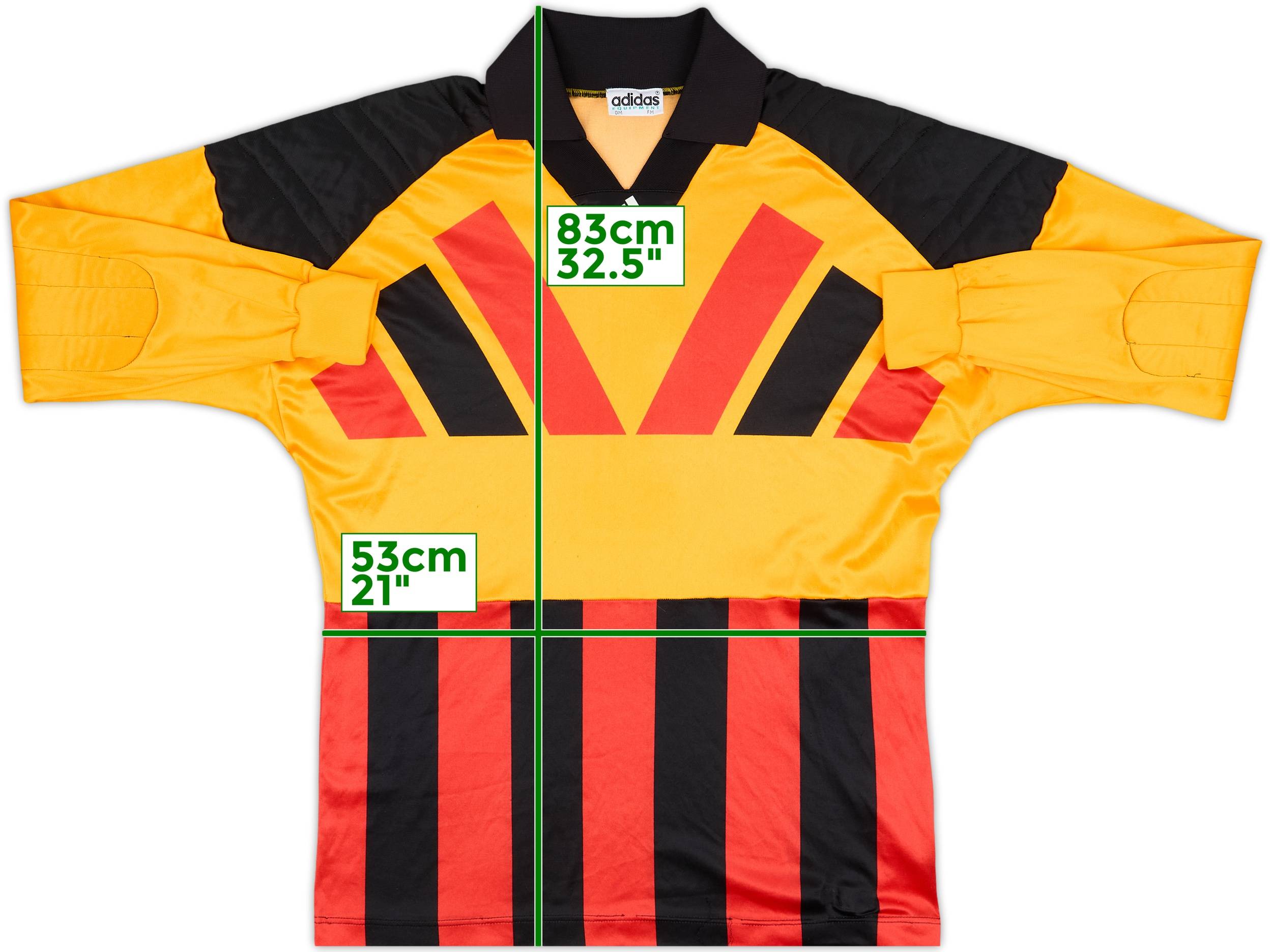 1990s adidas Template GK Shirt #1 - 8/10 - (XL)