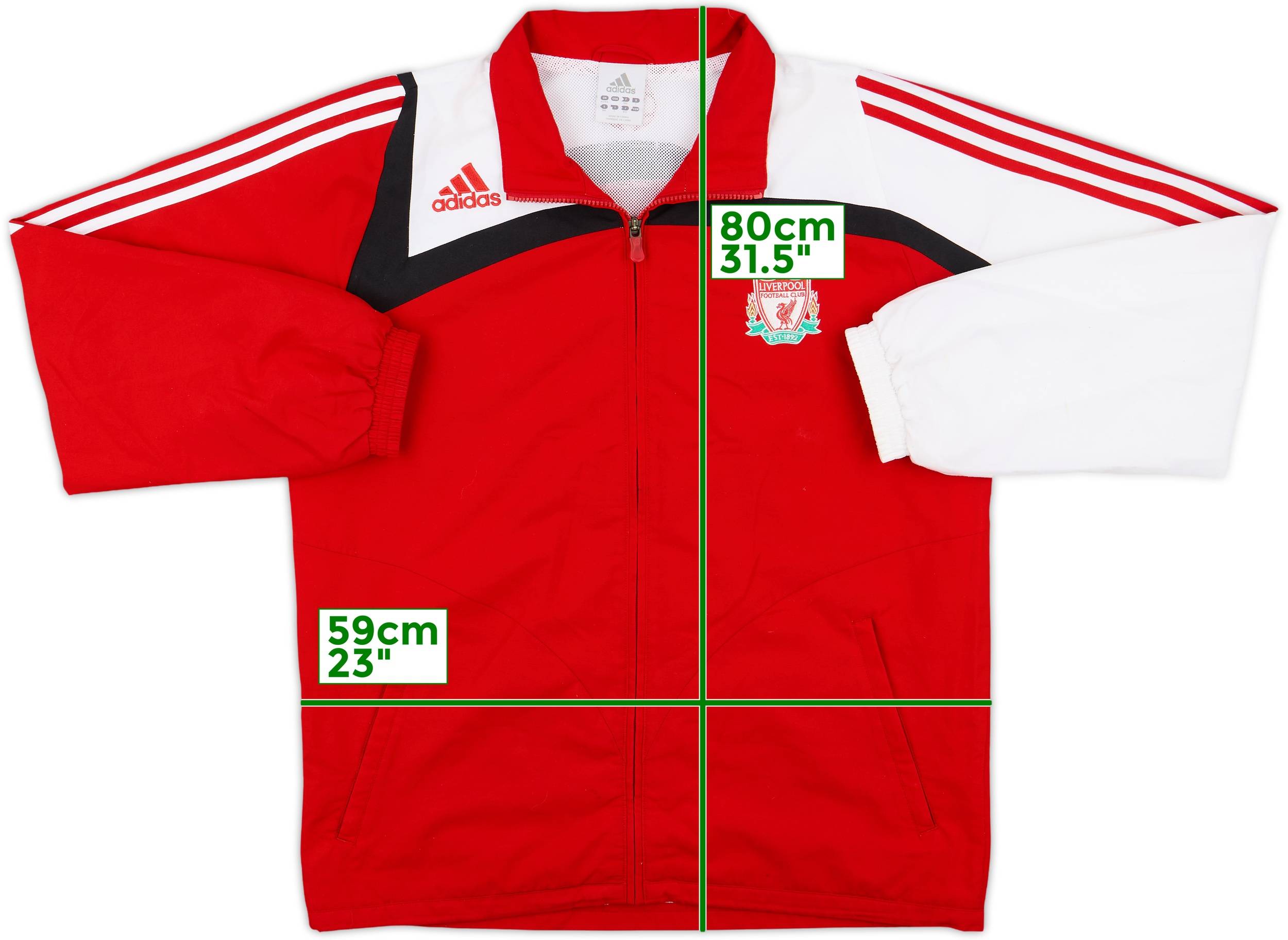LIVERPOOL 1992年製ジャケット Classic Football Shirts - Liverpool 1992 Rain Jacket A