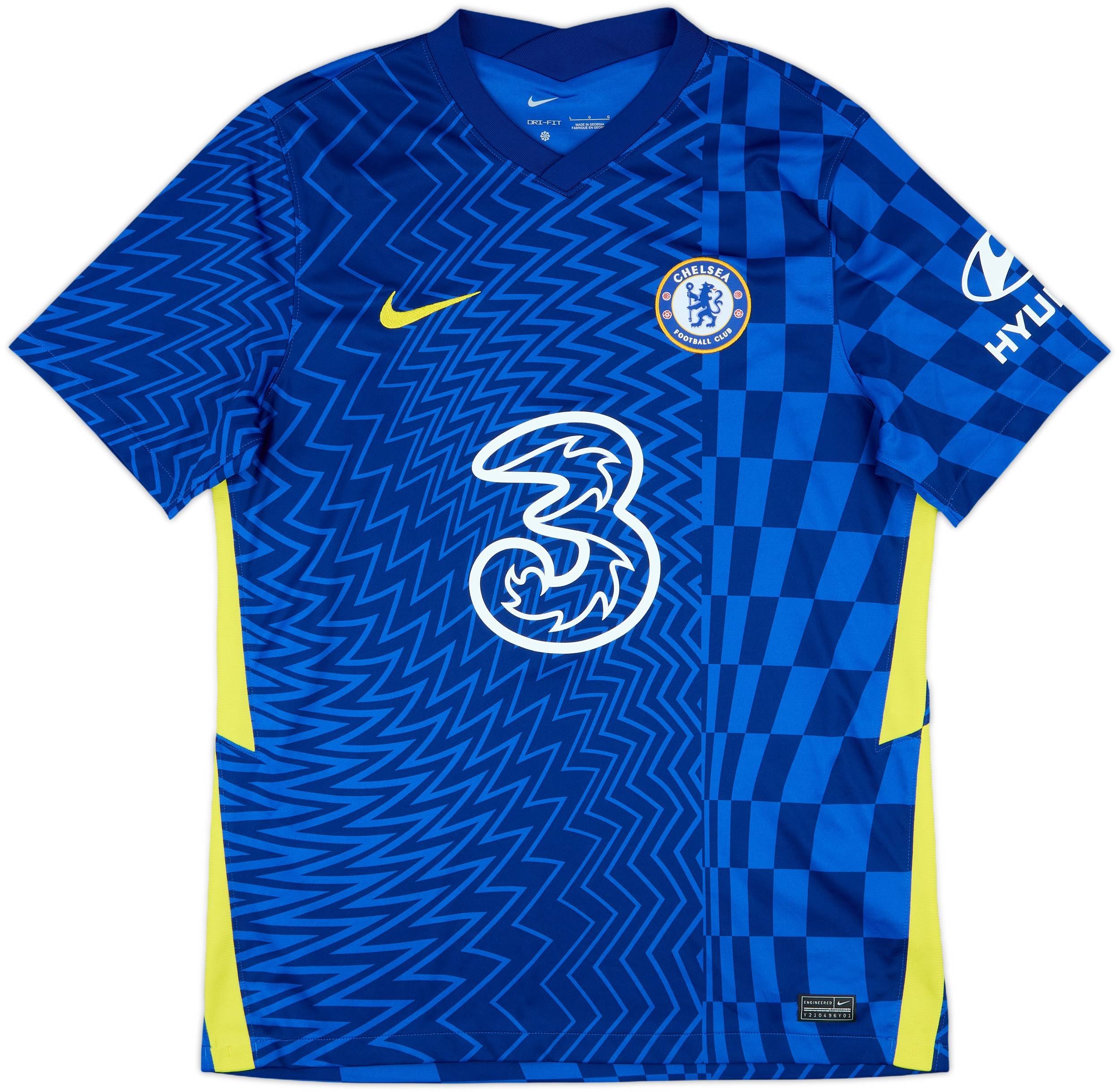 Chelsea T.SILVA ユニフォーム 2022-23 Chelsea Home Shirt T.Silva #6 - 10/10 - (S)