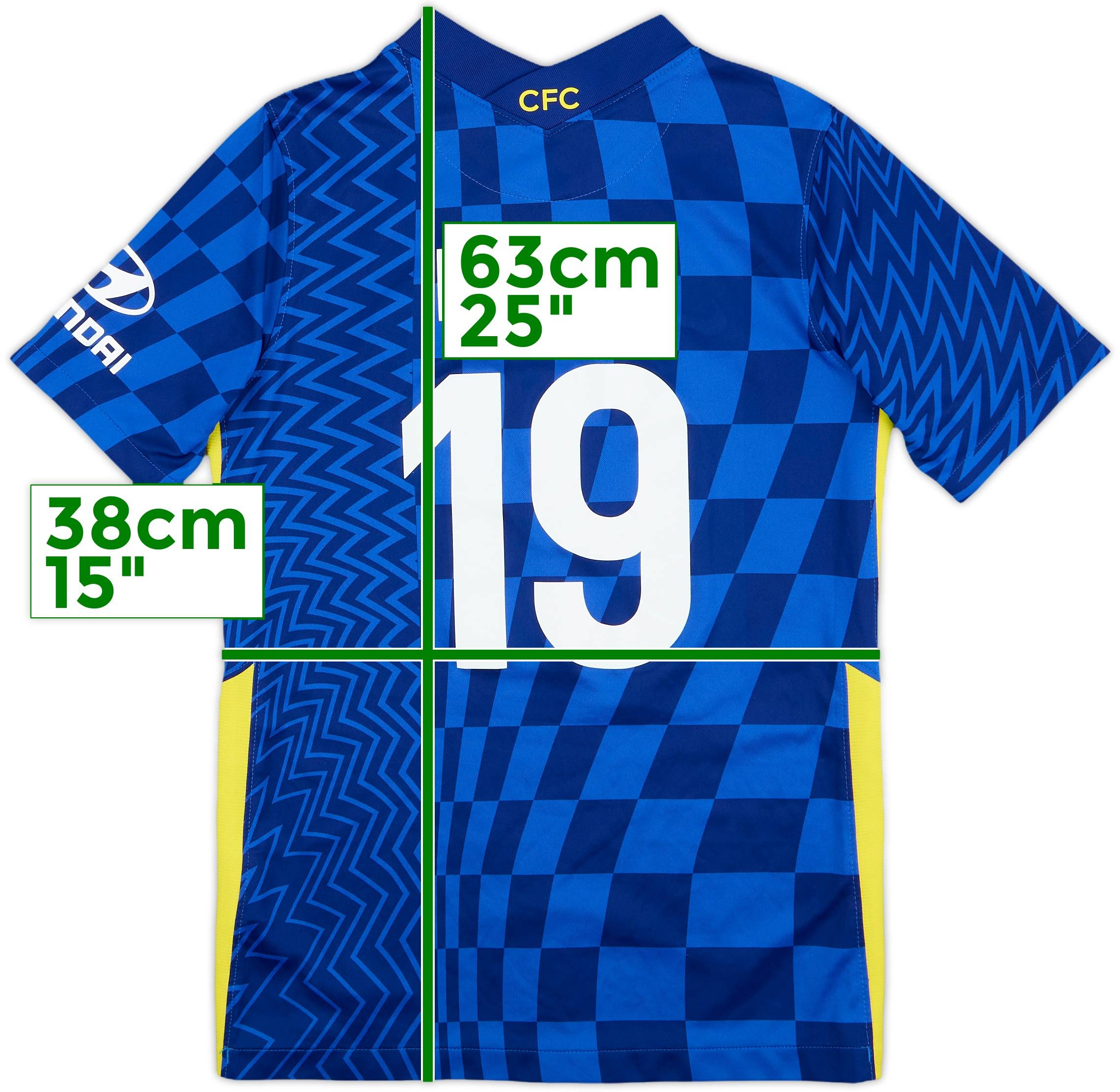 Chelsea FC MOUNT 19番シャツ 2021-22 Chelsea Home Shirt Mount #19 - 9/10 - (L.Boys)