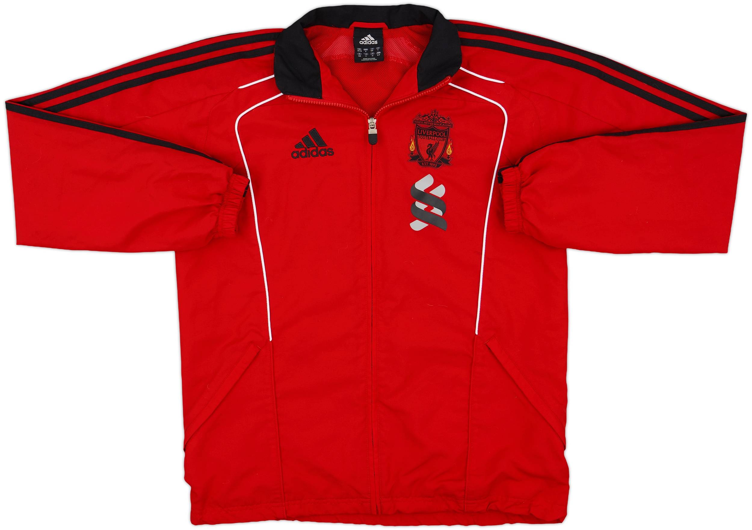 adidas Liverpool サッカーシャツ　ゲームシャツ　10/11 2010-11 Liverpool adidas Player Issue Sweat Top #36 - 8/10 - (L)
