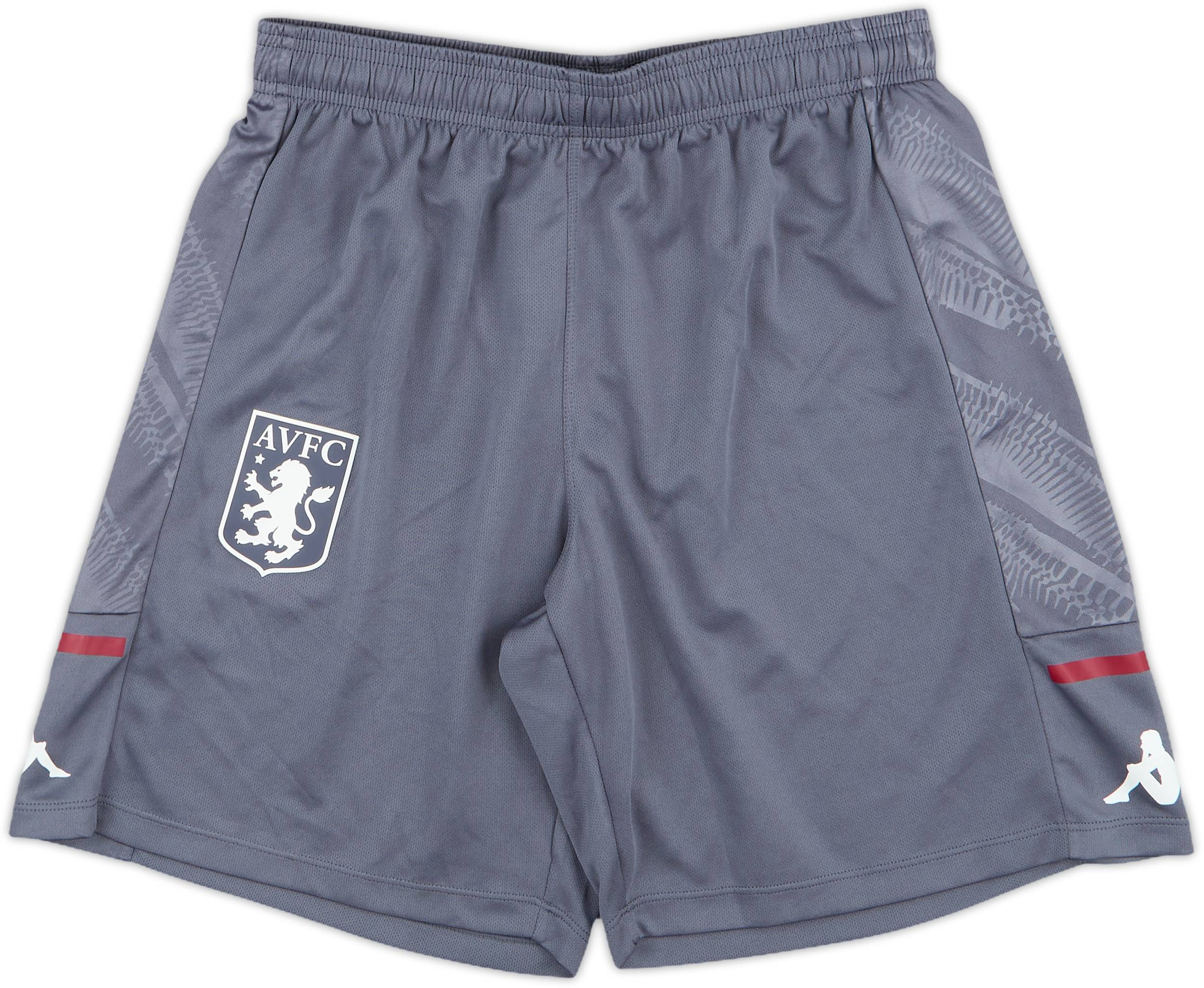 Aston Villa Kappa ホワイトジャージ 2020-21 Aston Villa Kappa Track Jacket - 10/10 - (S)