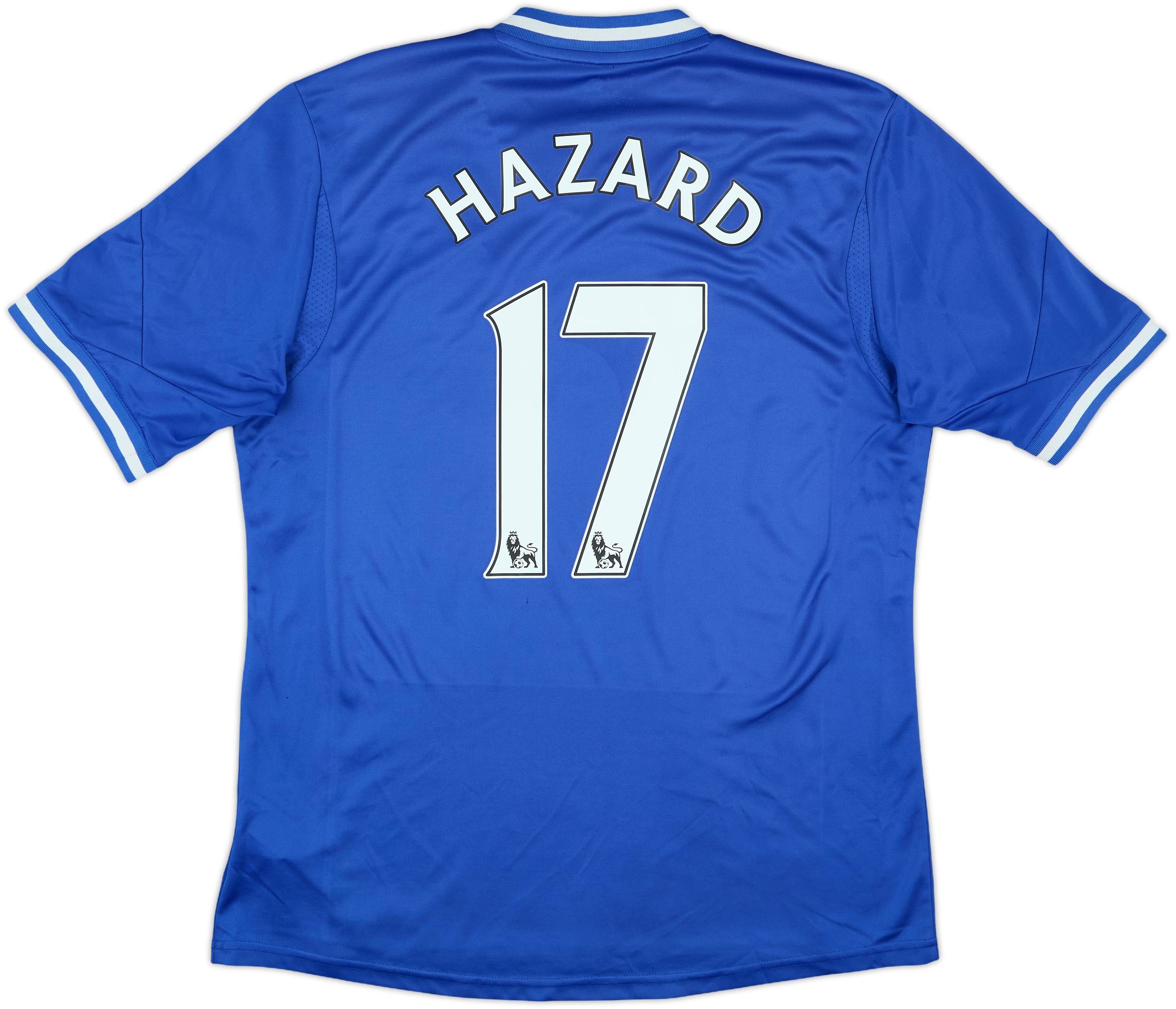 Chelsea FC HAZARD 17 ホームシャツ 2013-14 Chelsea Home Shirt Hazard #17 - 6/10 - (L)