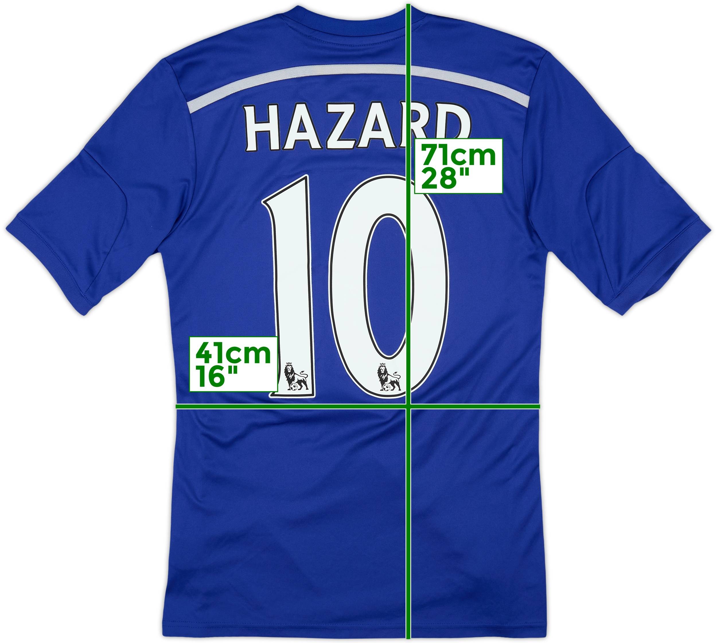 2014-15 Chelsea Home Shirt Hazard #10 - 7/10 - (S)