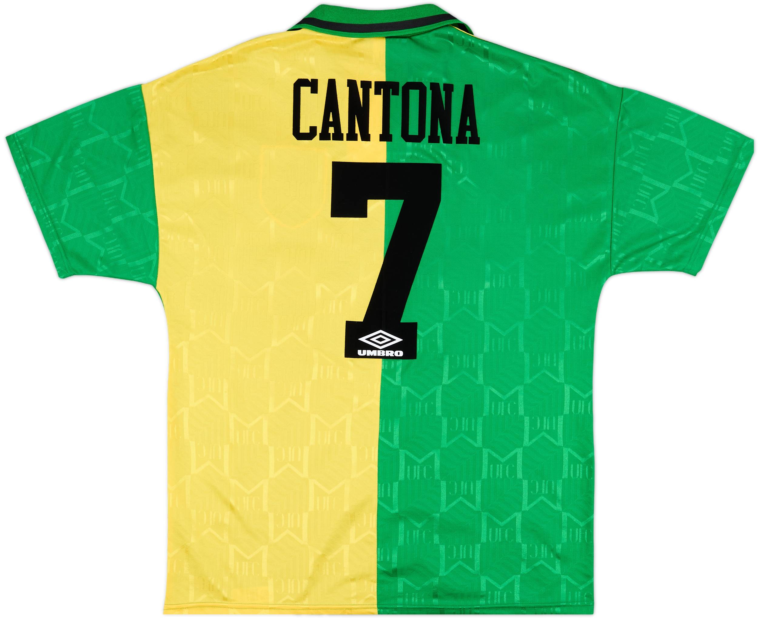 1992-94 Manchester United Third Shirt Cantona #7 - 10/10 - (L)