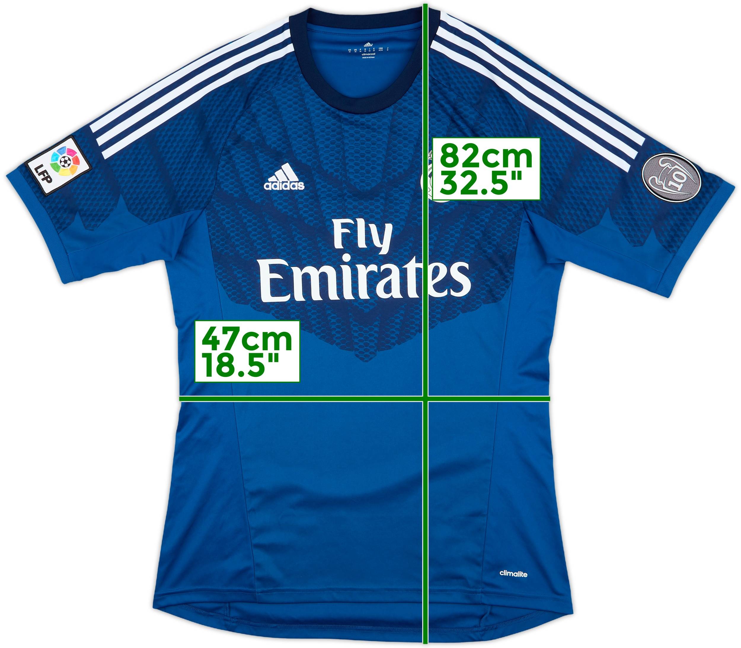 2014-15 Real Madrid S/S GK Shirt - 10/10 - (M)