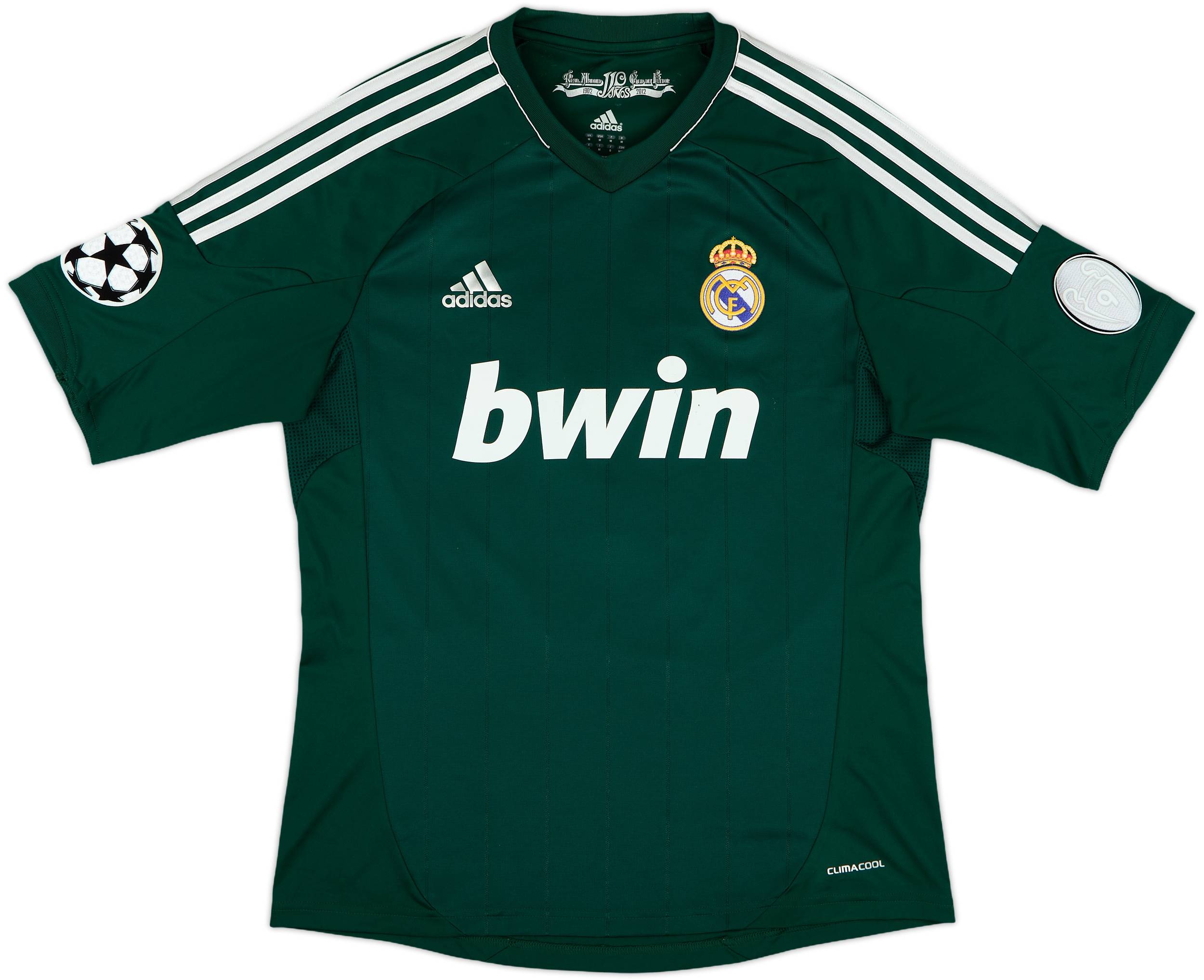【ramos】 2012-13 Real Madrid CL Third Shirt Sergio Ramos #4 - 8/10 - (M)