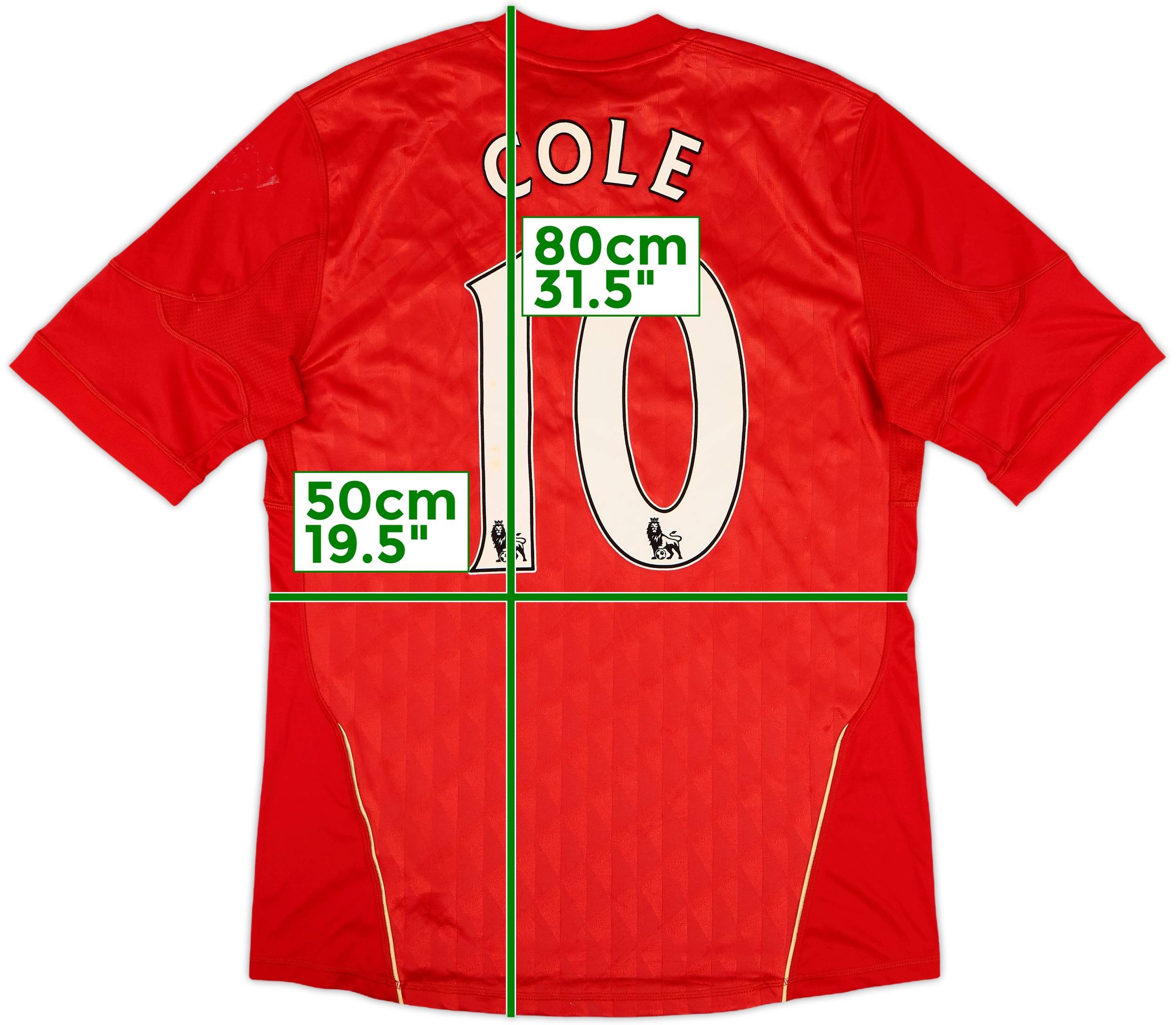 Liverpool football shirt Joe Cole リバプール Warrior LFC Liverpool Soccer Football Joe Cole Men's White T