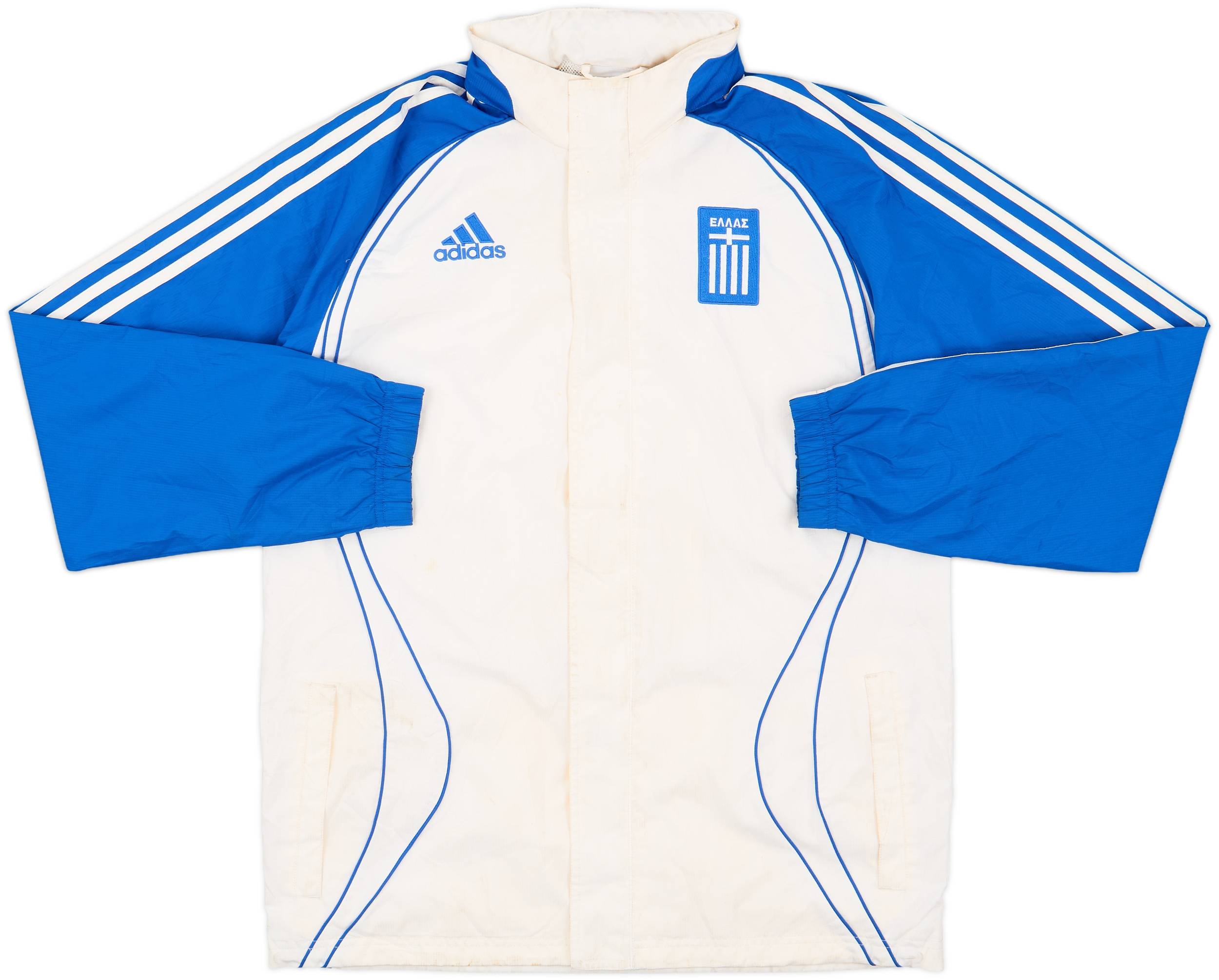00s adidas \"GREECE ギリシャ代表  \" ギリシャ代表 2004 adidas ホーム半袖 ユニフォーム | Qoly × LFB Vintage