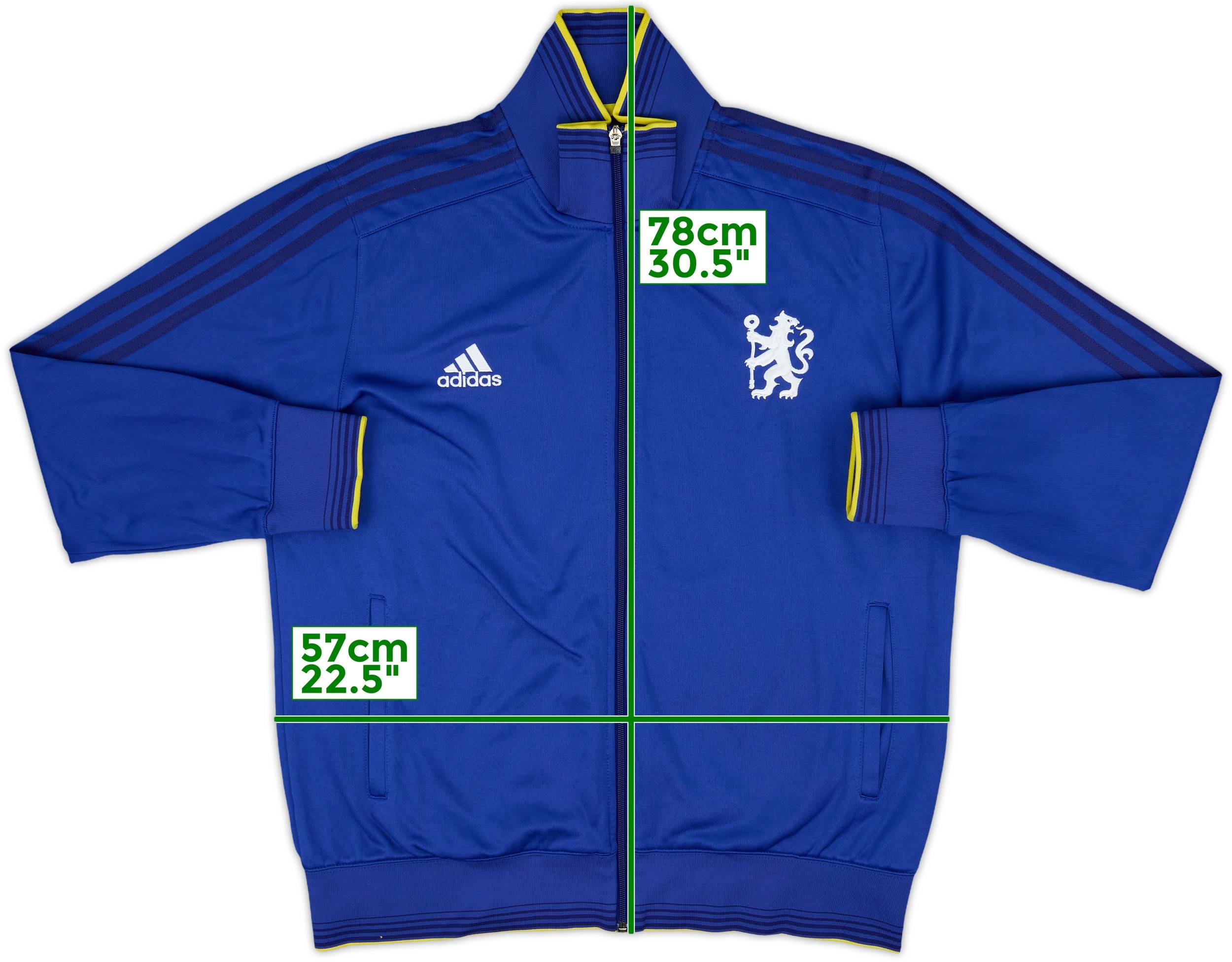 2014-15 Chelsea adidas Track Jacket - 8/10 - (XXL)