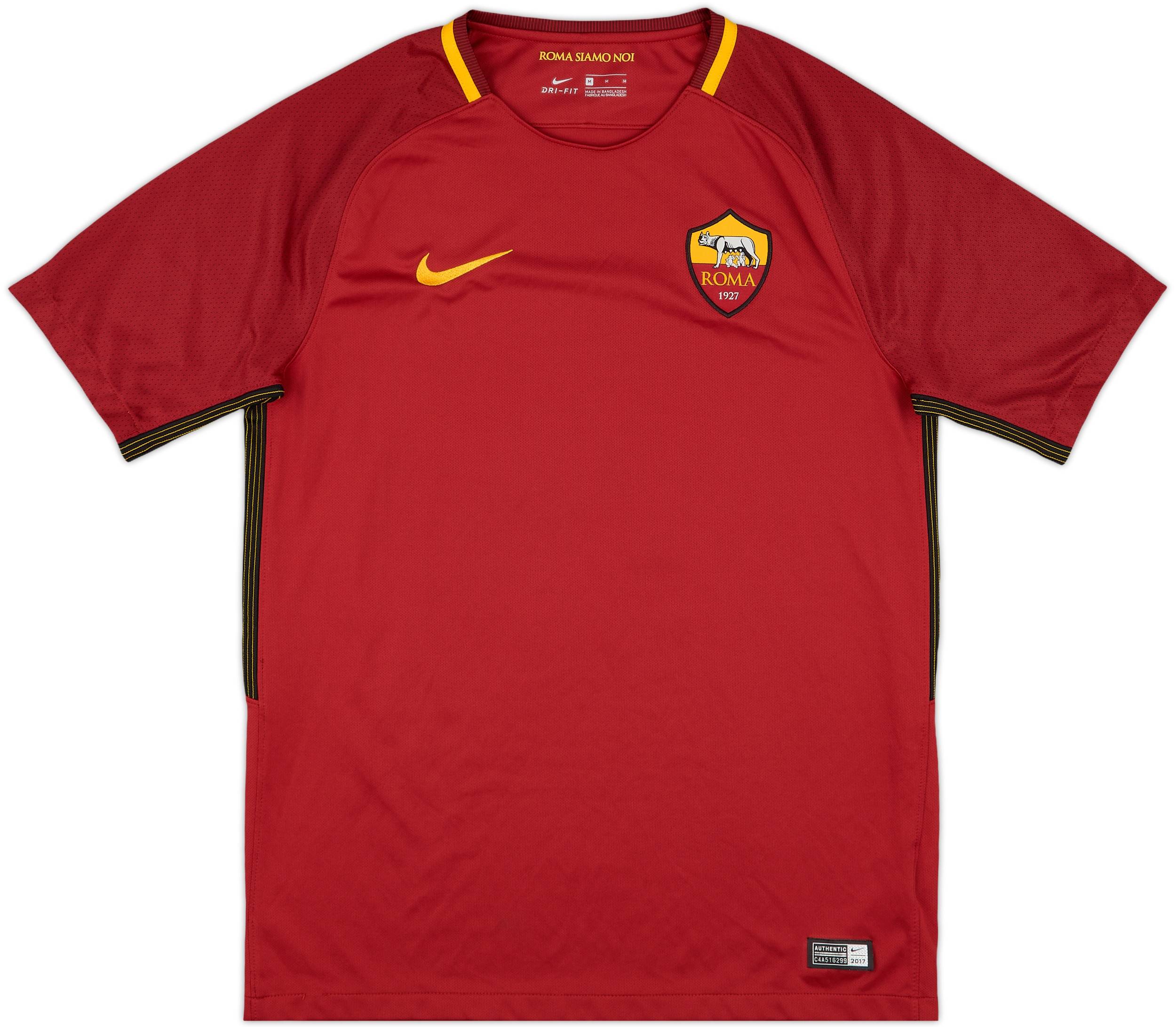 2017-18 Roma Home Shirt El Shaarawy #92 - 9/10 - (M)