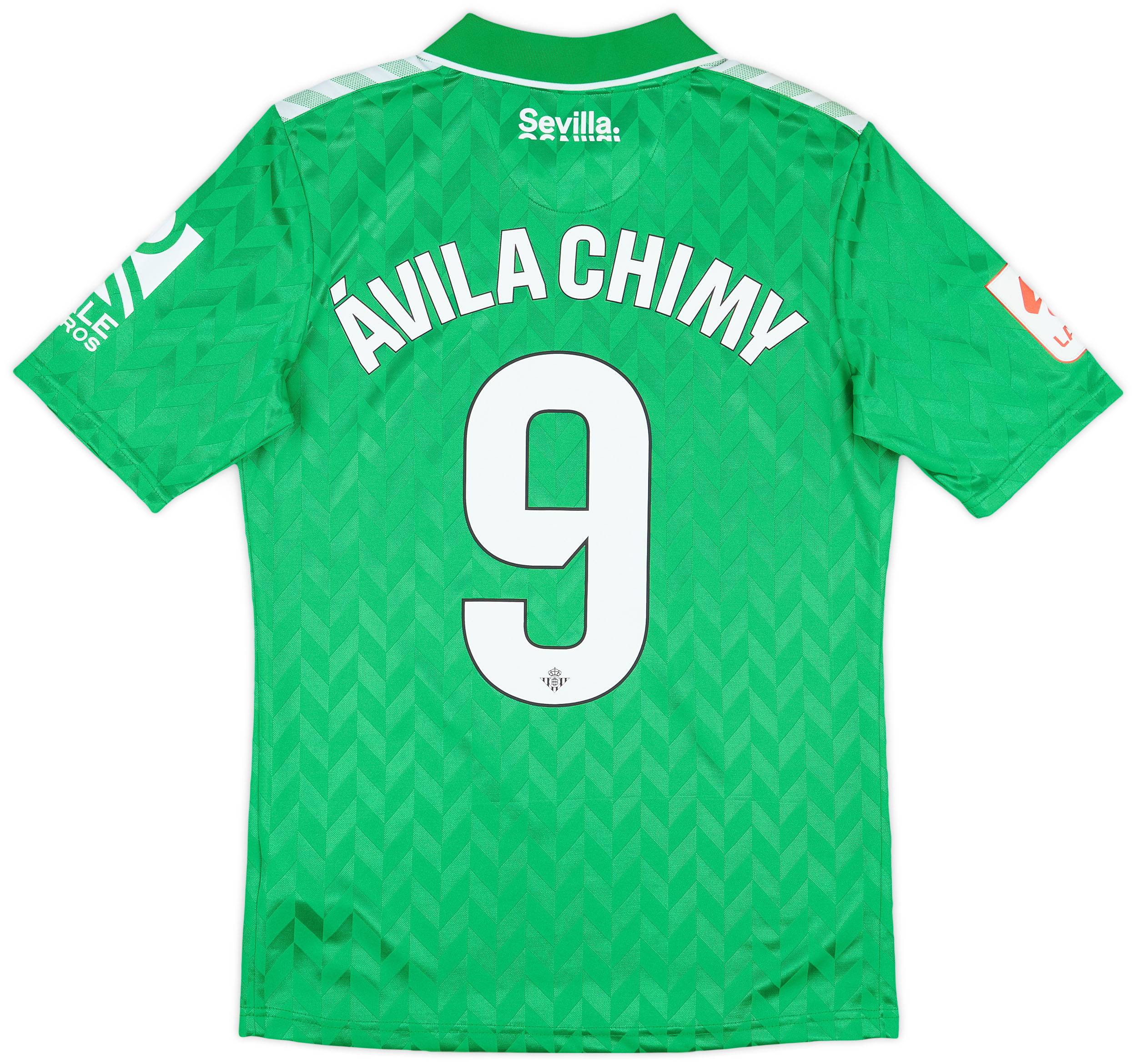 2023-24 Real Betis Away Shirt Avila Chimy #9 (S)
