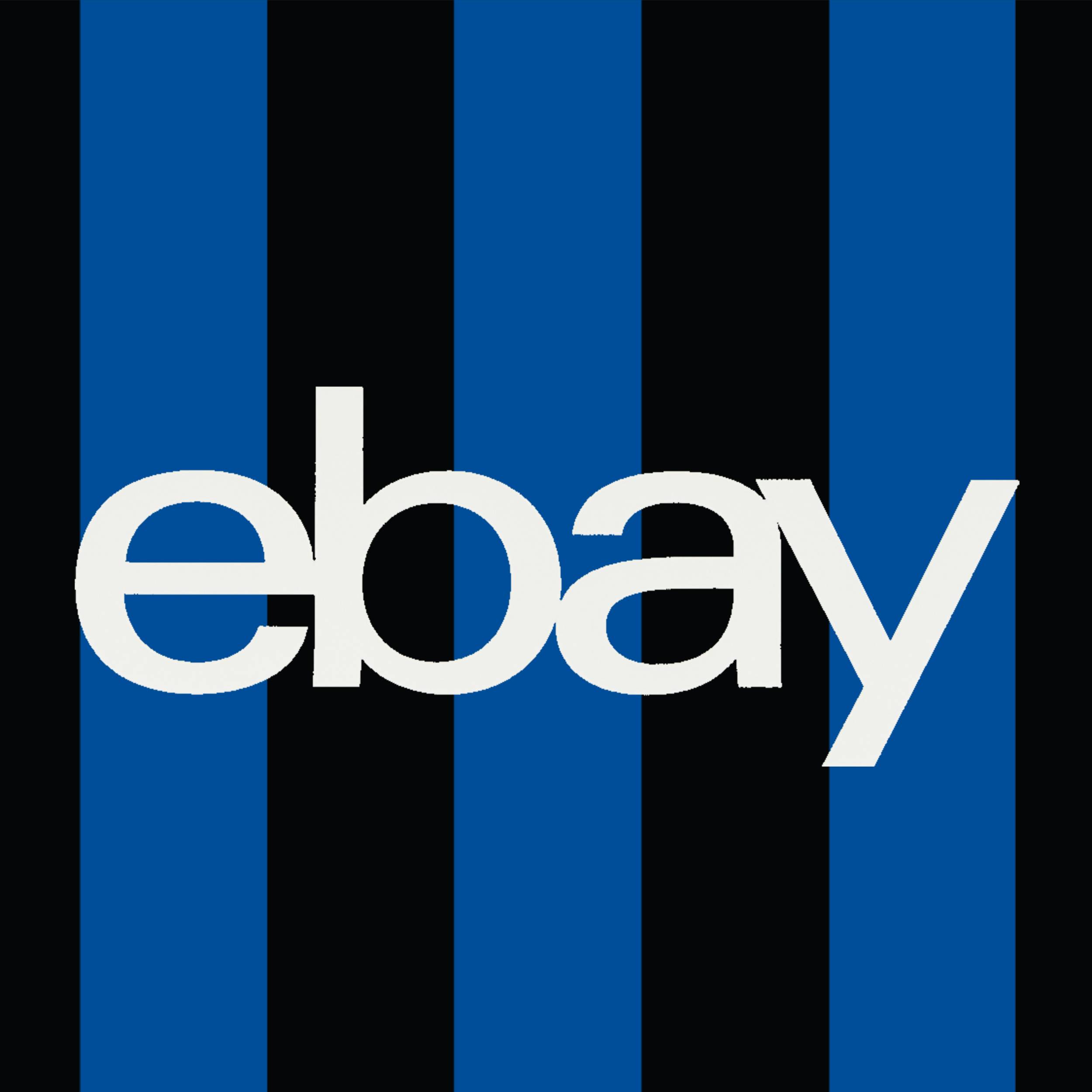 2022-23 Inter Milan White Ebay Sleeve Sponsor Player Issue Patch