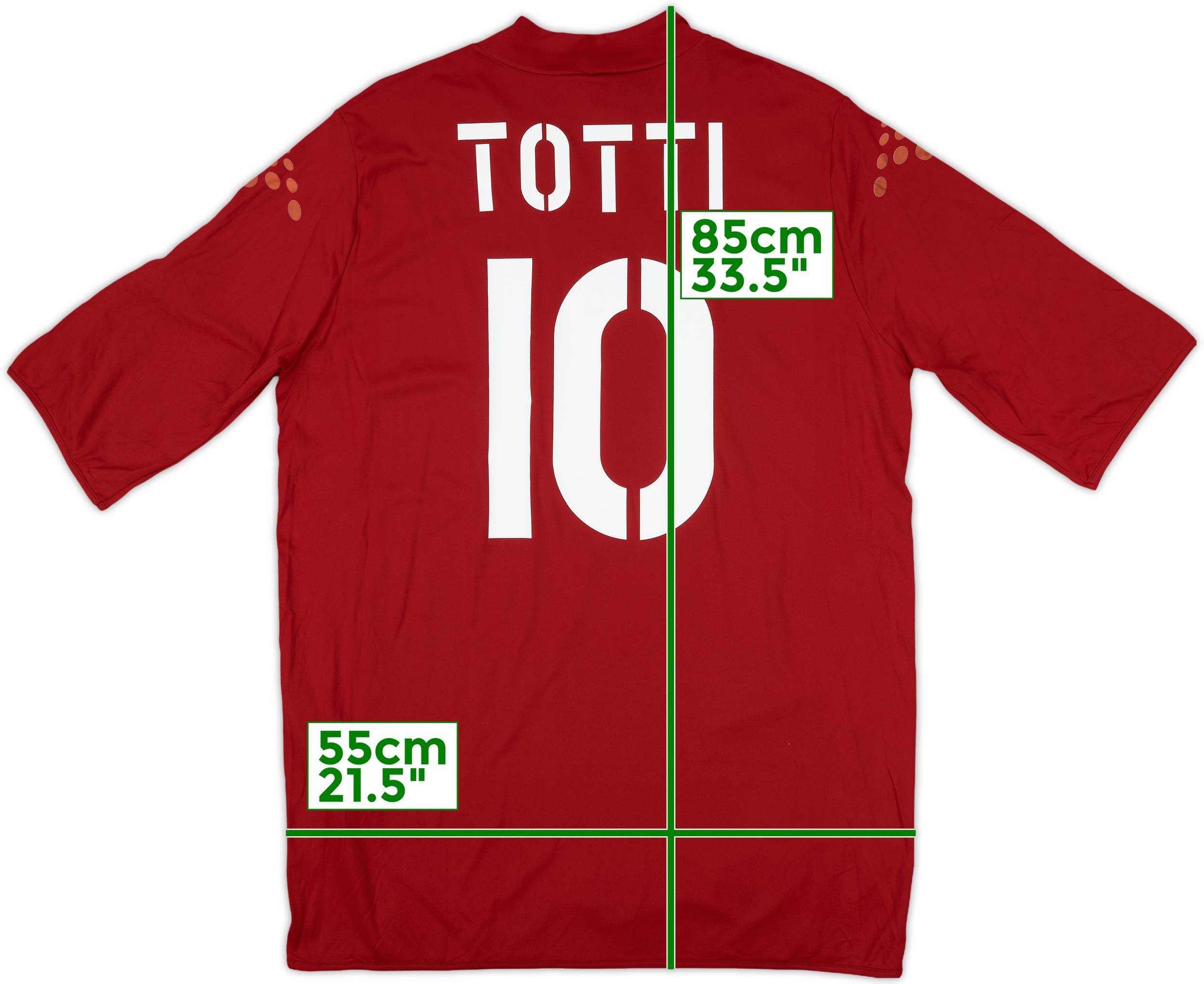 2003-04 Roma Home Shirt Totti #10 (XXL)