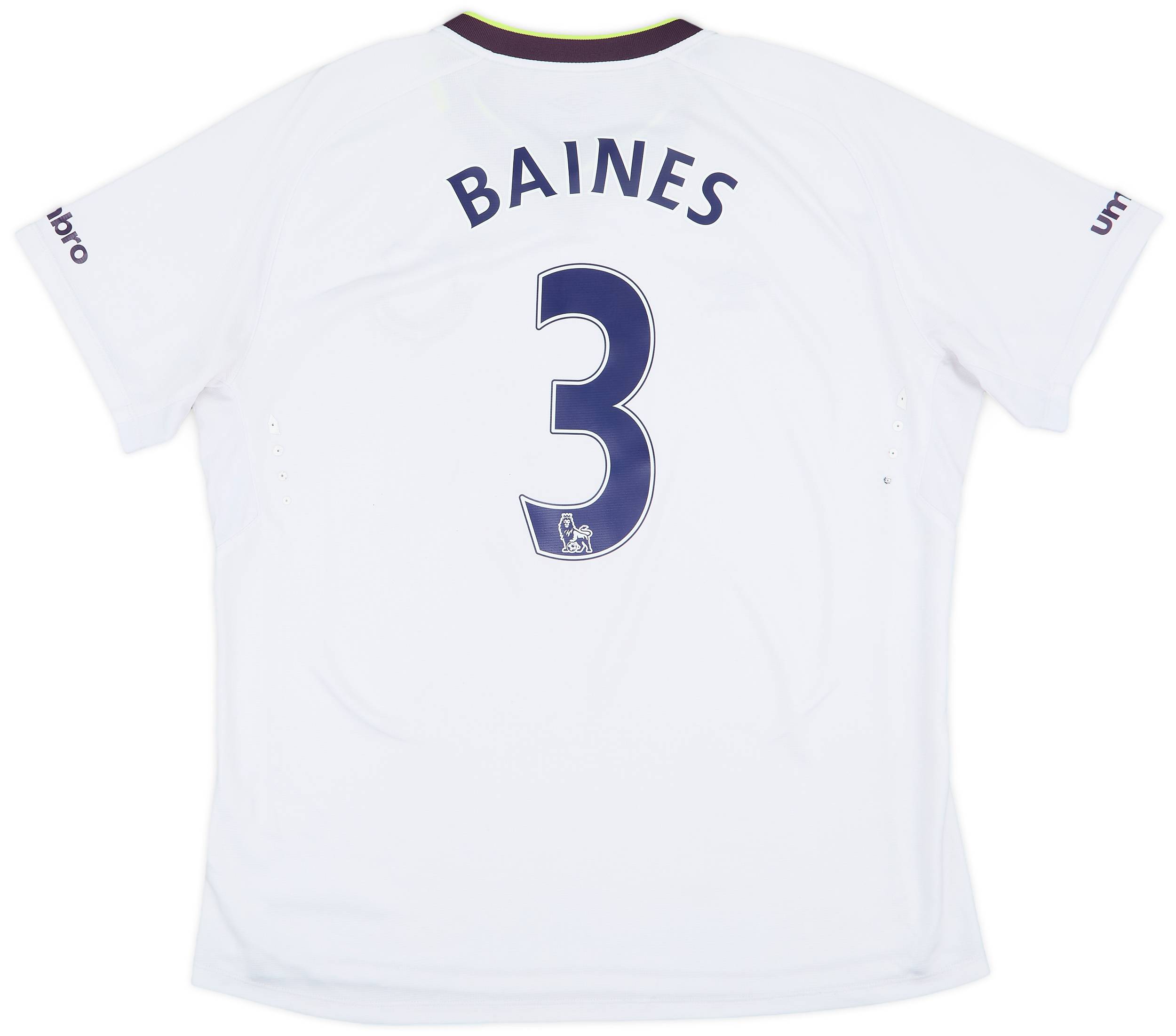2014-15 Everton Third Shirt Baines #3 - 5/10 - (XL)