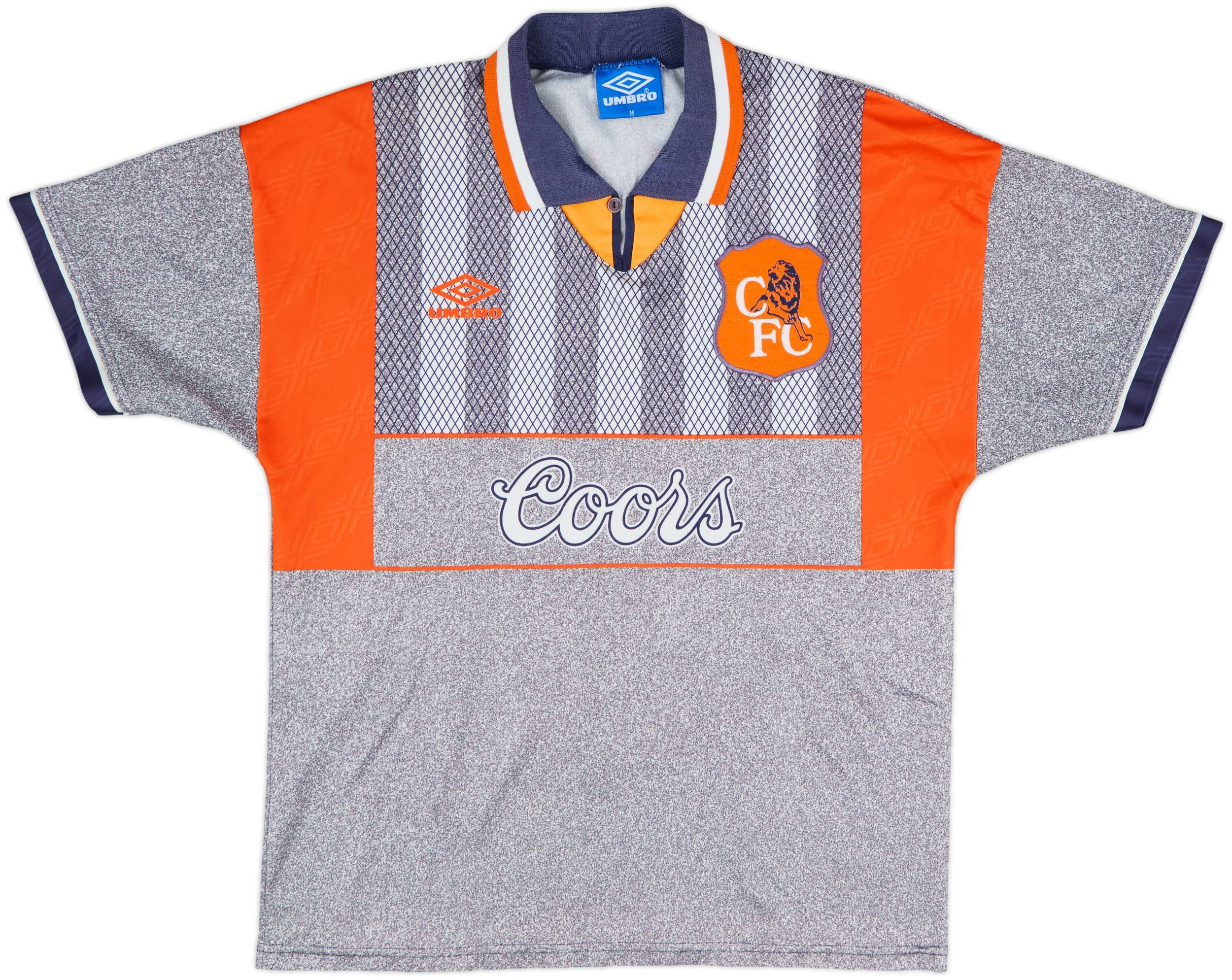 1994-96 Chelsea Away Shirt Gullit #4 - 8/10 - (M)