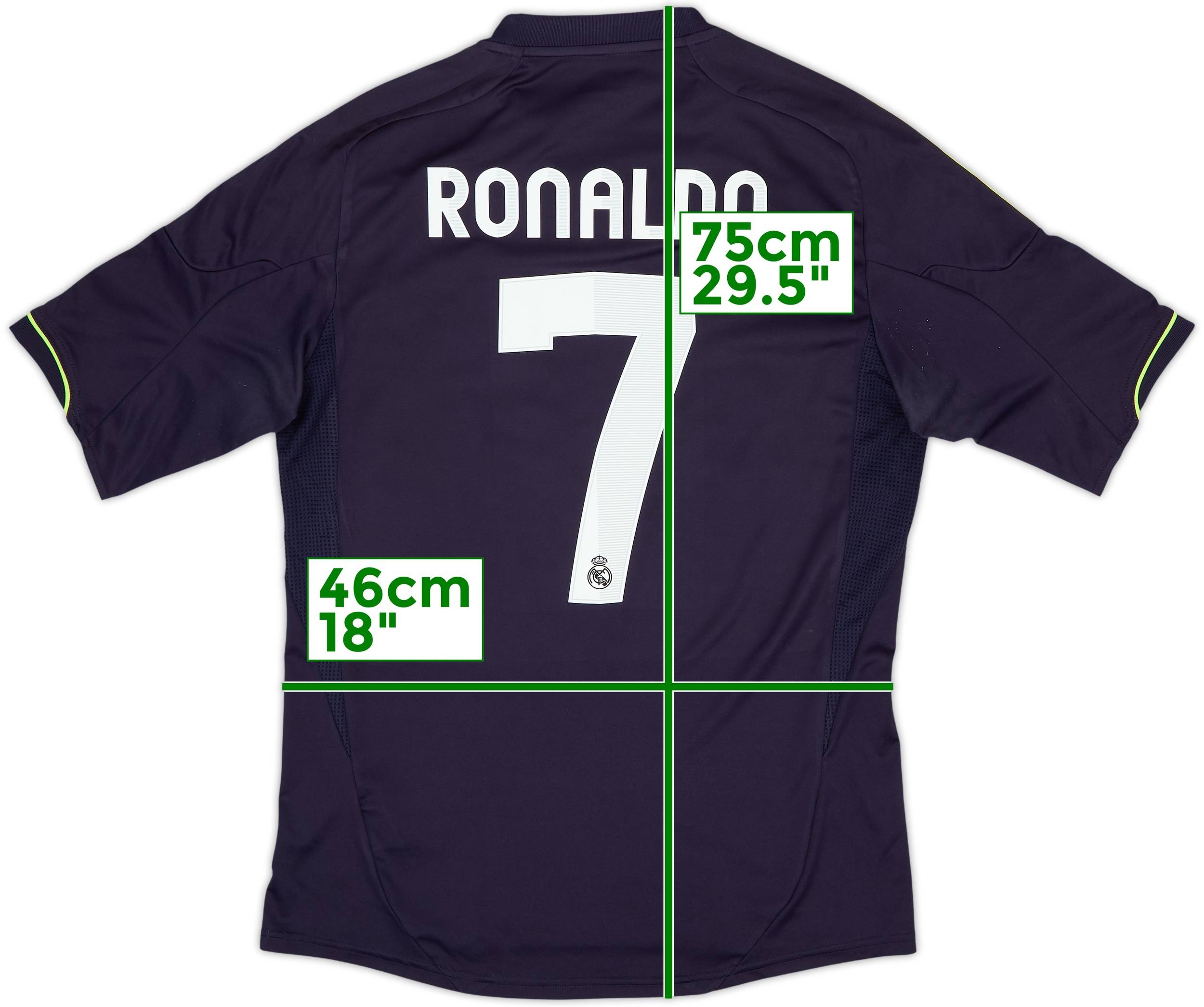 2012-13 Real Madrid Away Shirt Ronaldo #7 - 5/10 - (M)