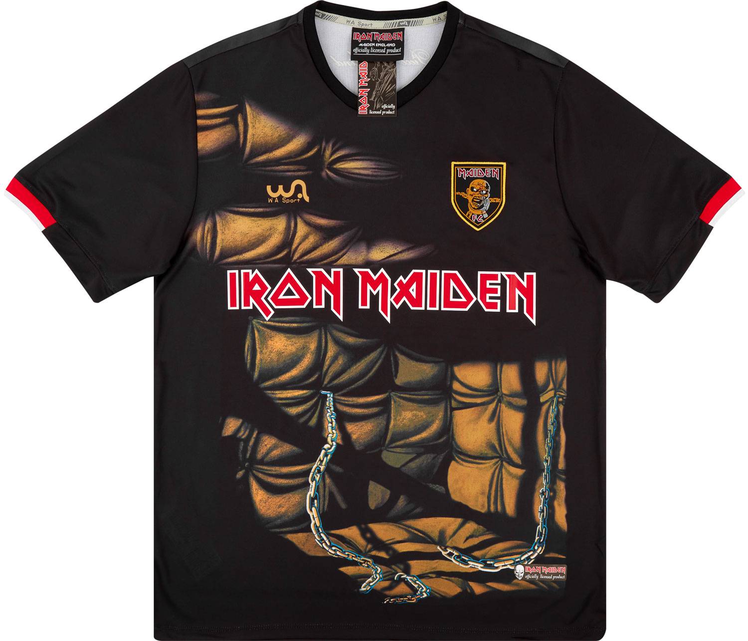 Iron maiden football shirt 2025