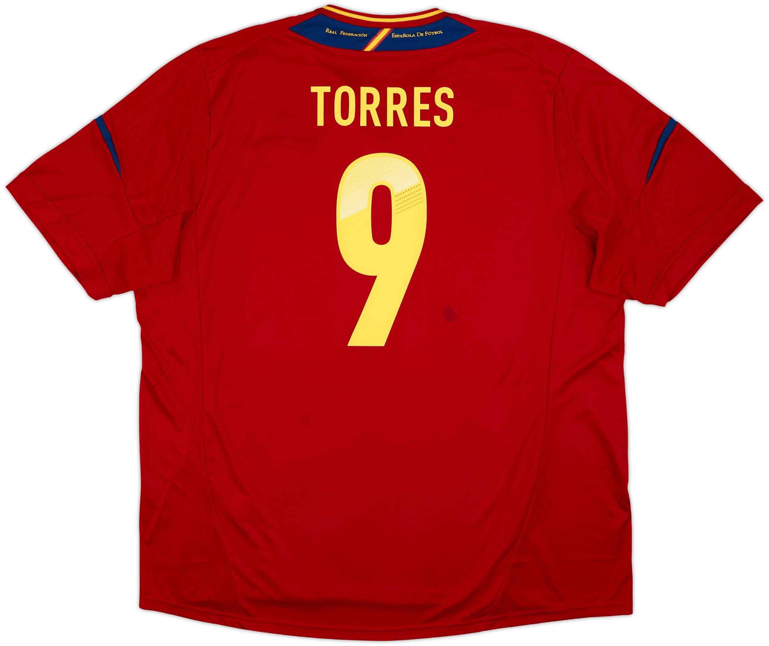 2011-12 Spain Home Shirt Torres #9 (XXL)
