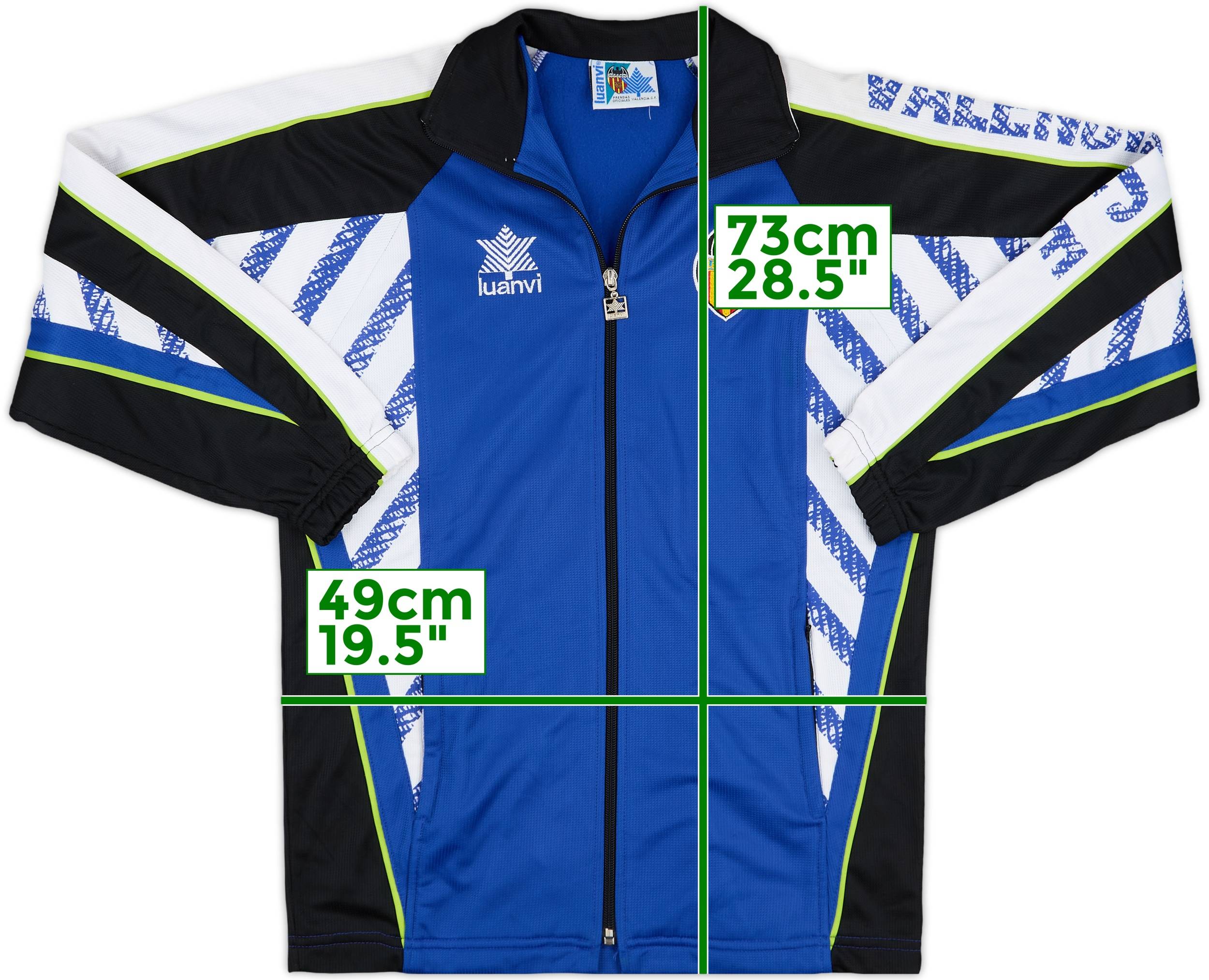 1996-97 Valencia Luanvi Track Jacket - 9/10 - (M)