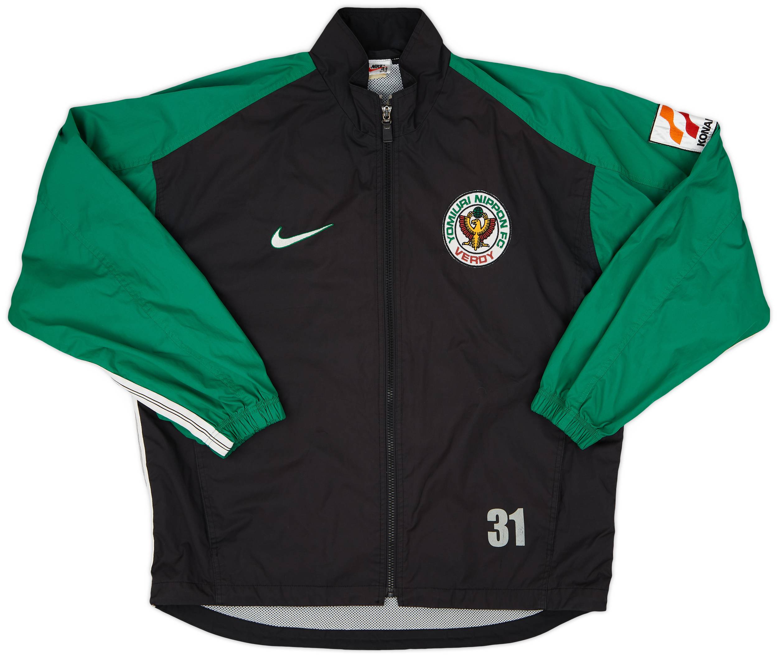 1998 Verdy Kawasaki Player Issue Nike Rain Jacket #31 - 8/10 - (XL)