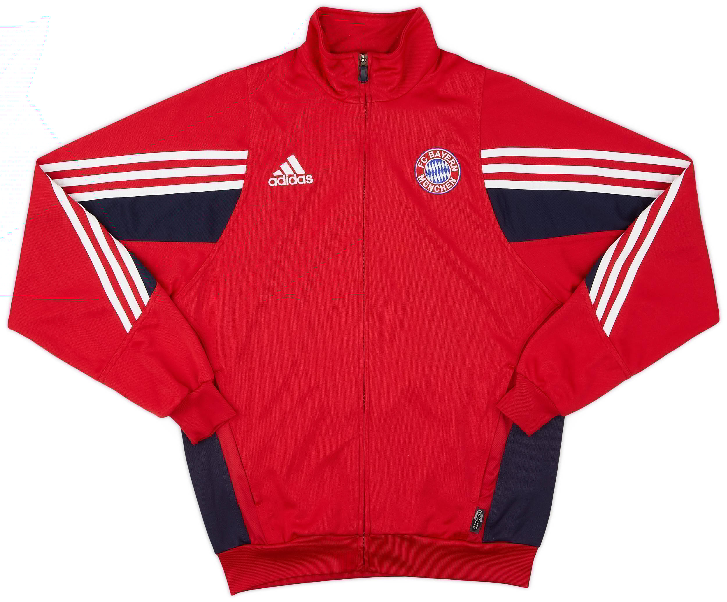 2003-04 Bayern Munich adidas Track Jacket - 9/10 - (XL.Boys)