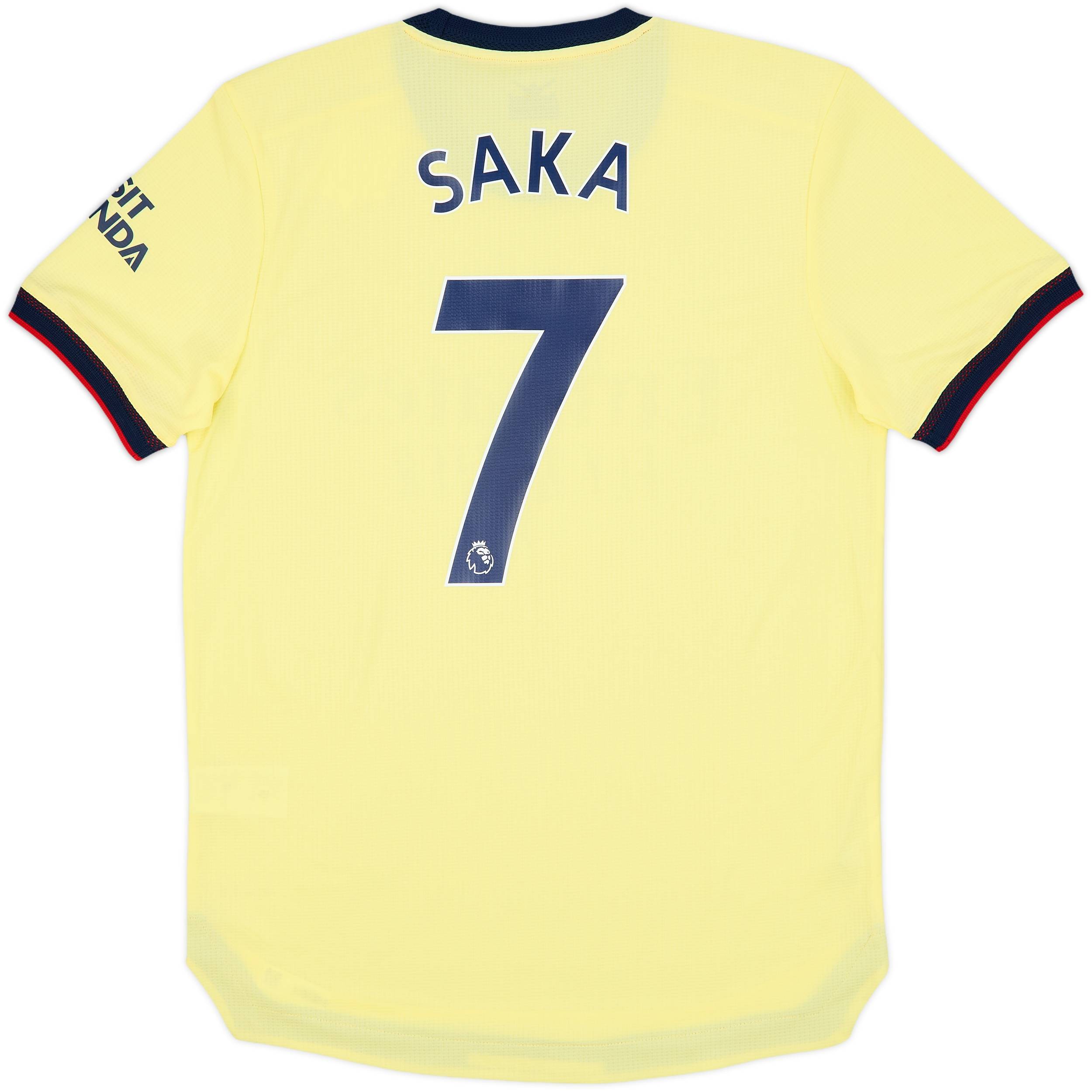 2021-22 Arsenal Authentic Away Shirt Saka #7 (M)