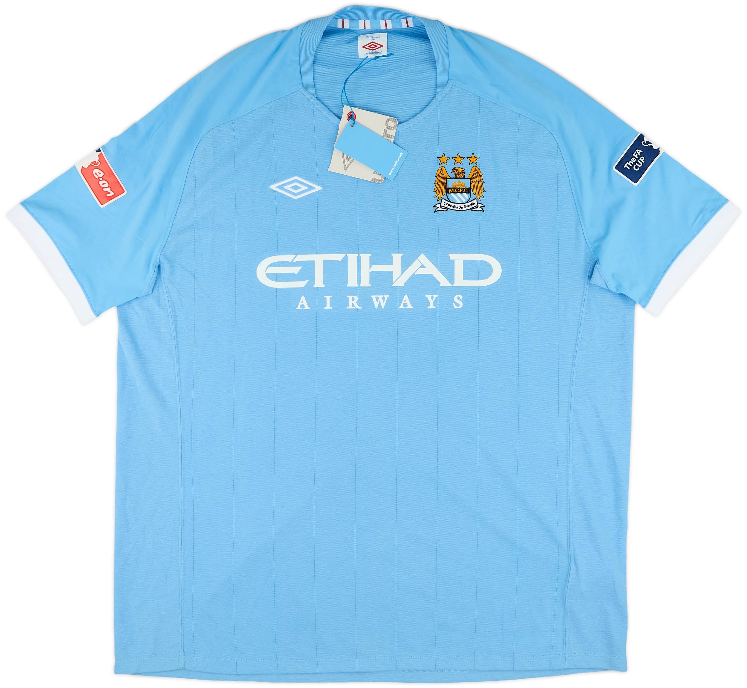 2010-11 Manchester City Home Shirt #11 (3XL)