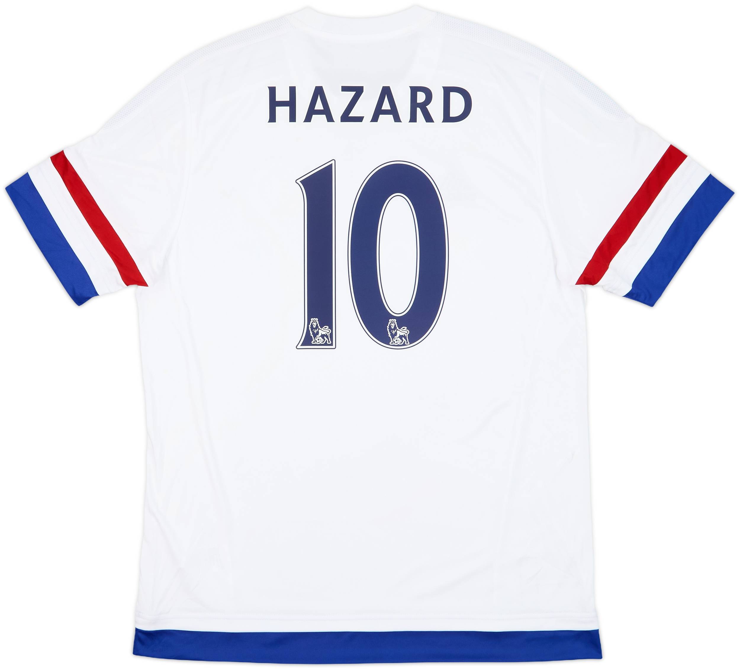 2015-16 Chelsea Away Shirt Hazard #10 (L)